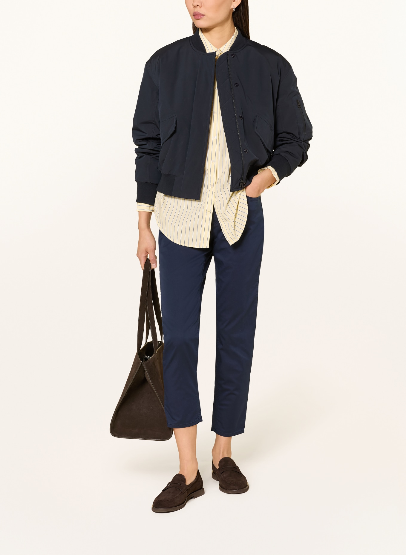 BRAX Zkrácené džíny MARY: MODRÁ