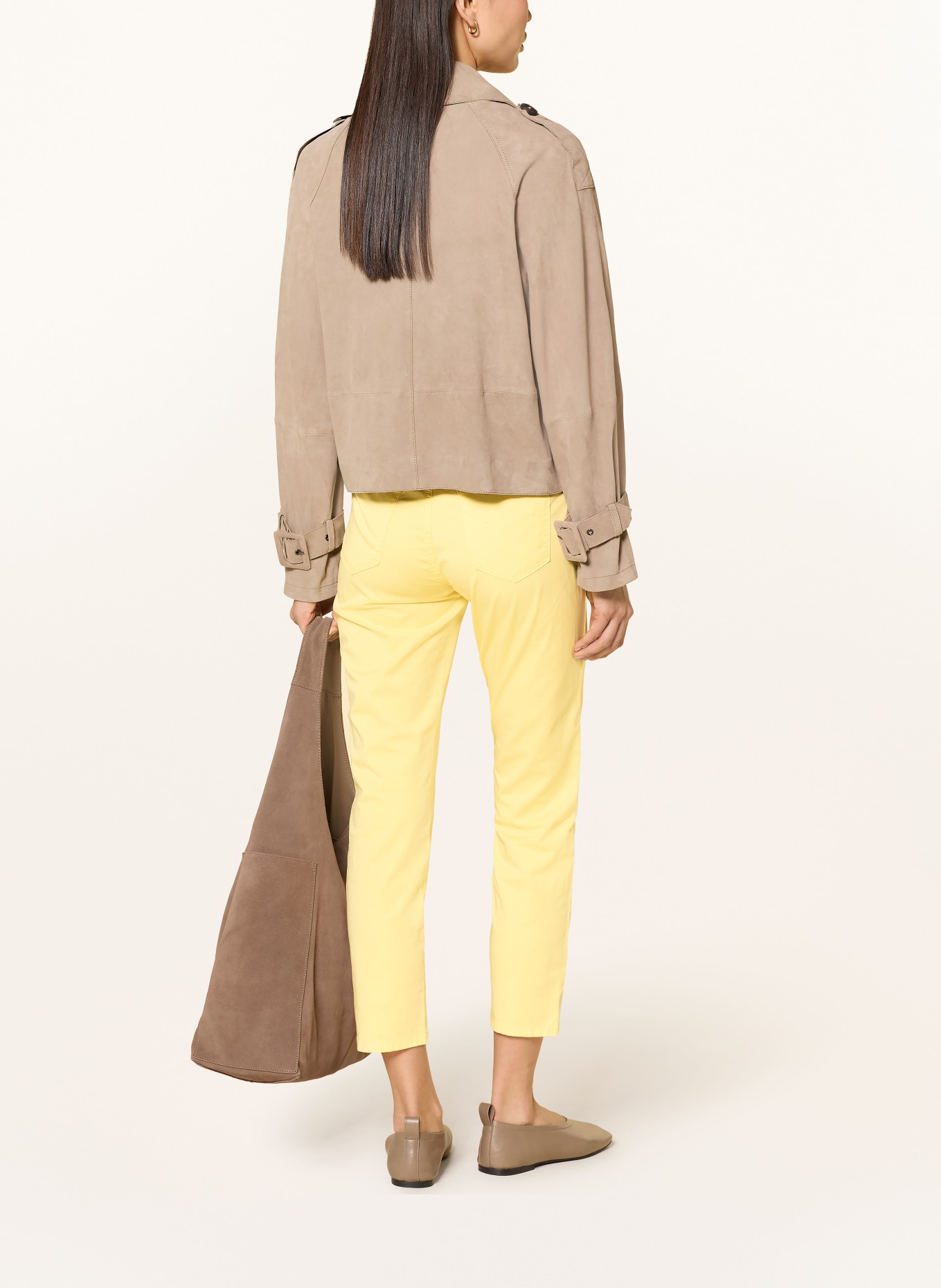 BRAX Cropped Jeans MARY: GELB