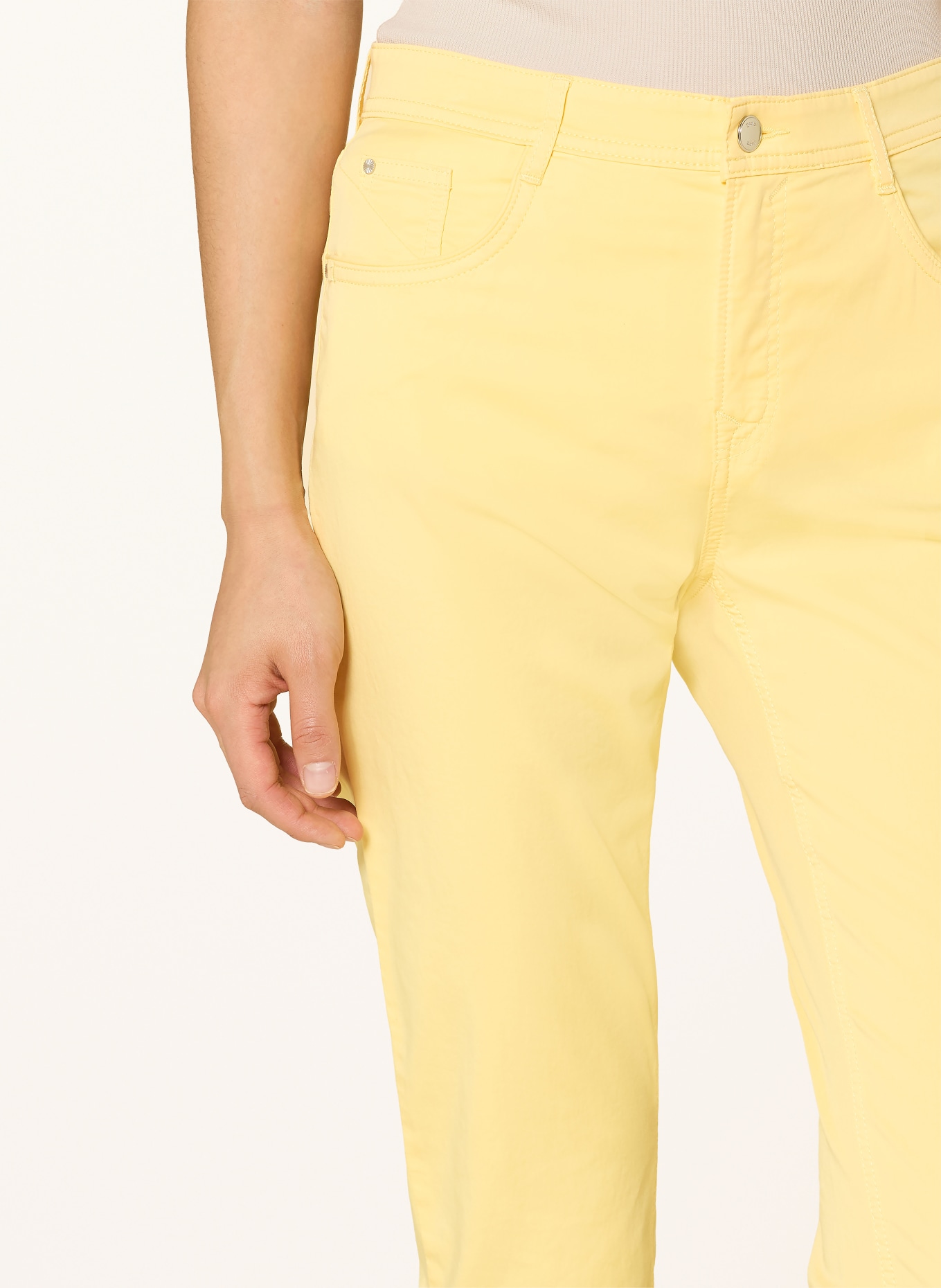 BRAX Cropped Jeans MARY: GELB