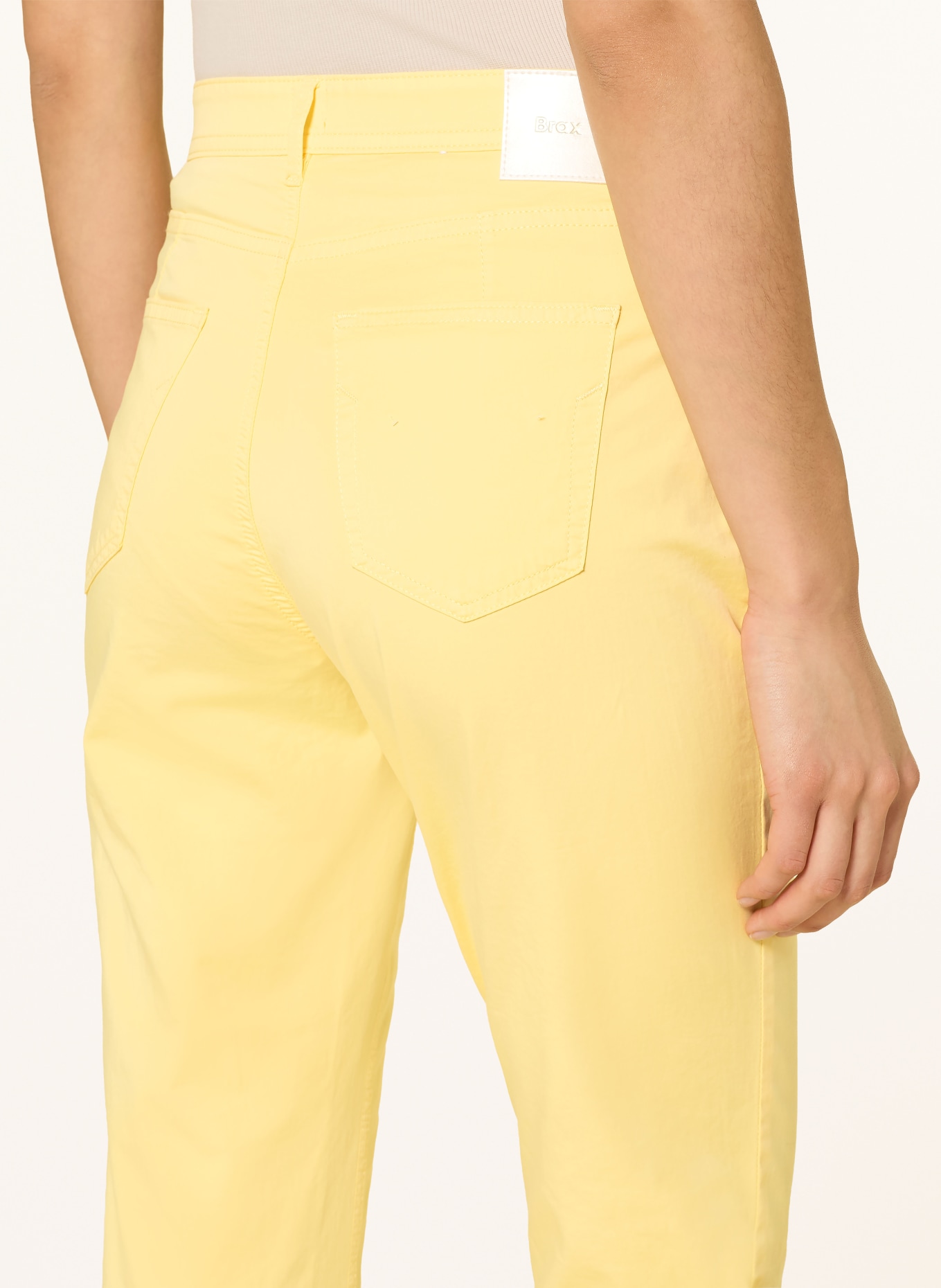 BRAX Cropped Jeans MARY: GELB