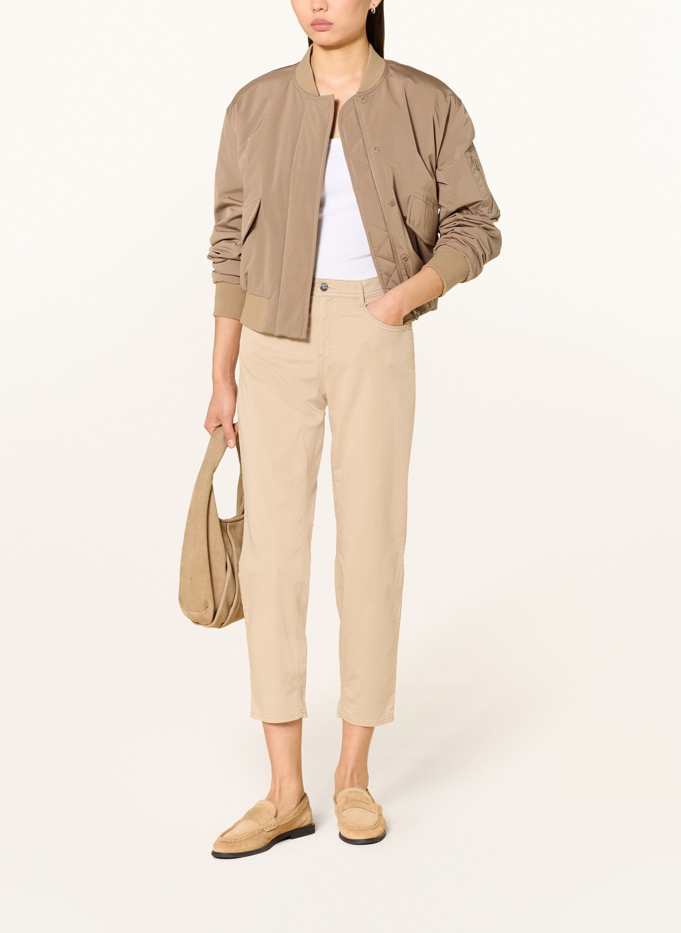 BRAX 7/8 pants CAROLA: CAMEL