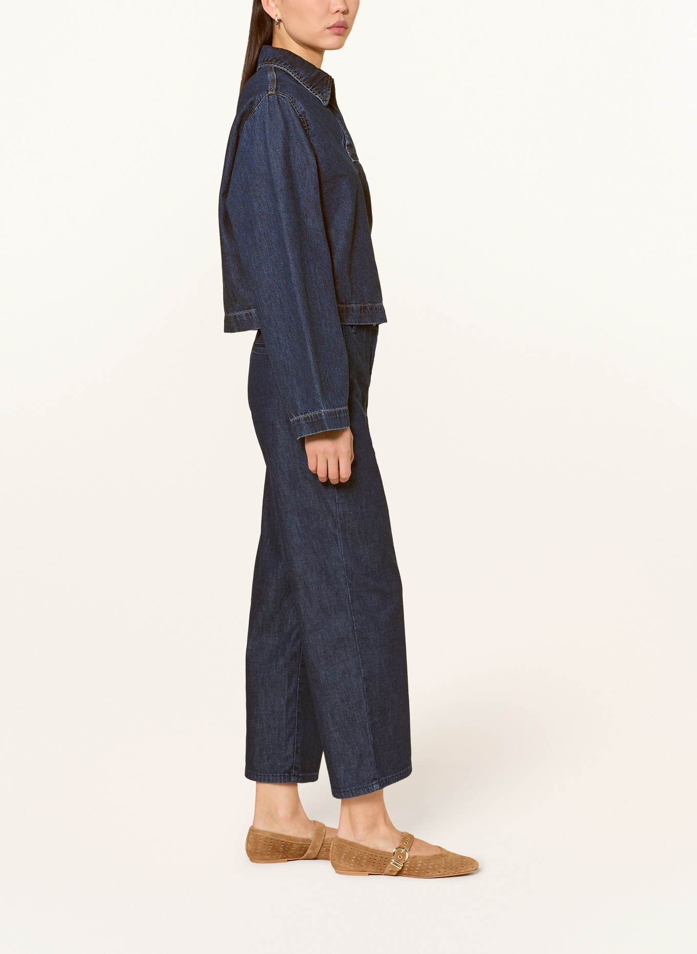 BRAX Jeans-Culotte MAINE: DUNKELBLAU