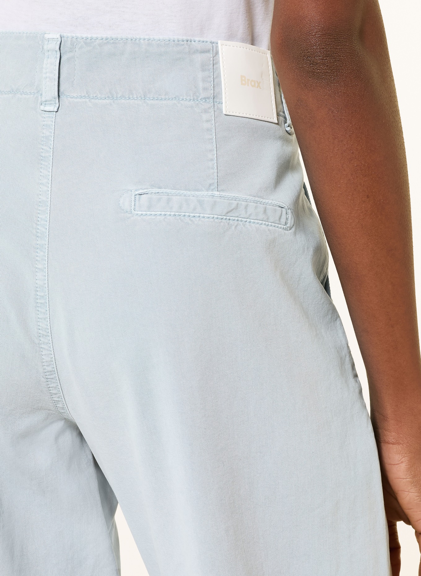 BRAX MAINE S culottes: LIGHT BLUE