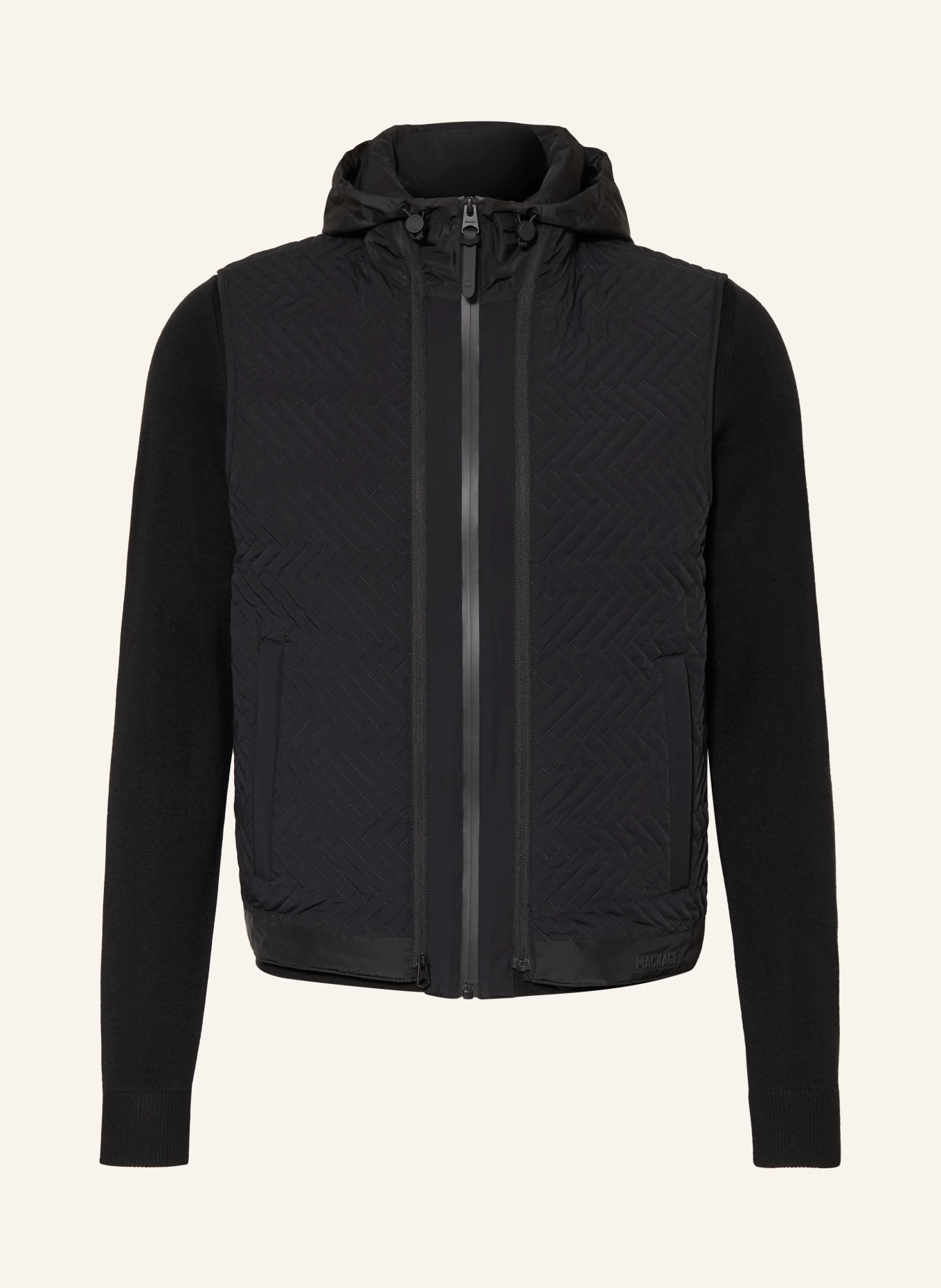 Mackage BARRETT 2-in-1 jacket: BLACK
