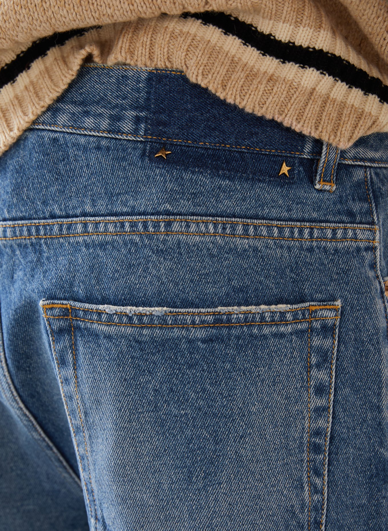 GOLDEN GOOSE Jeans GOLDEN M'S Loose Fit: 50100 BLUE