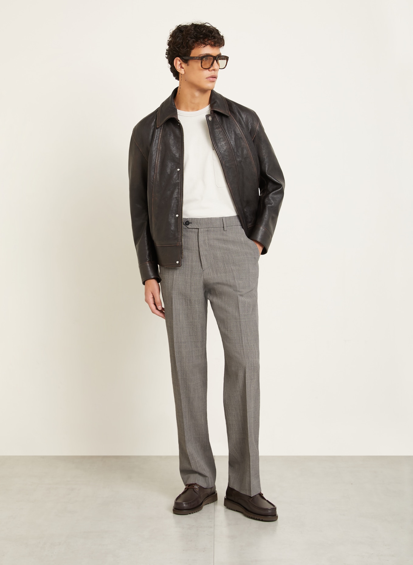 GOLDEN GOOSE Chino JOURNEY Slim Fit: SZARY / CZARNY