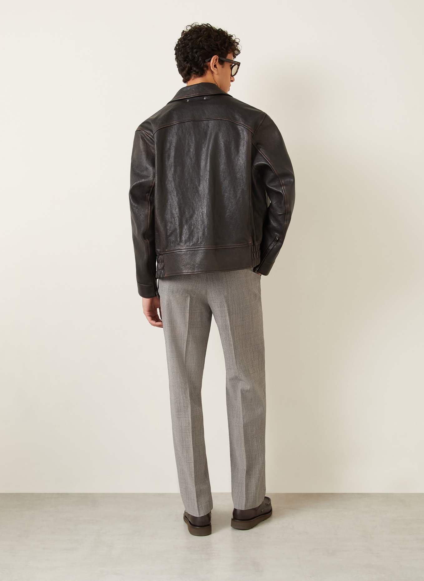 GOLDEN GOOSE Chino JOURNEY Slim Fit: SZARY / CZARNY