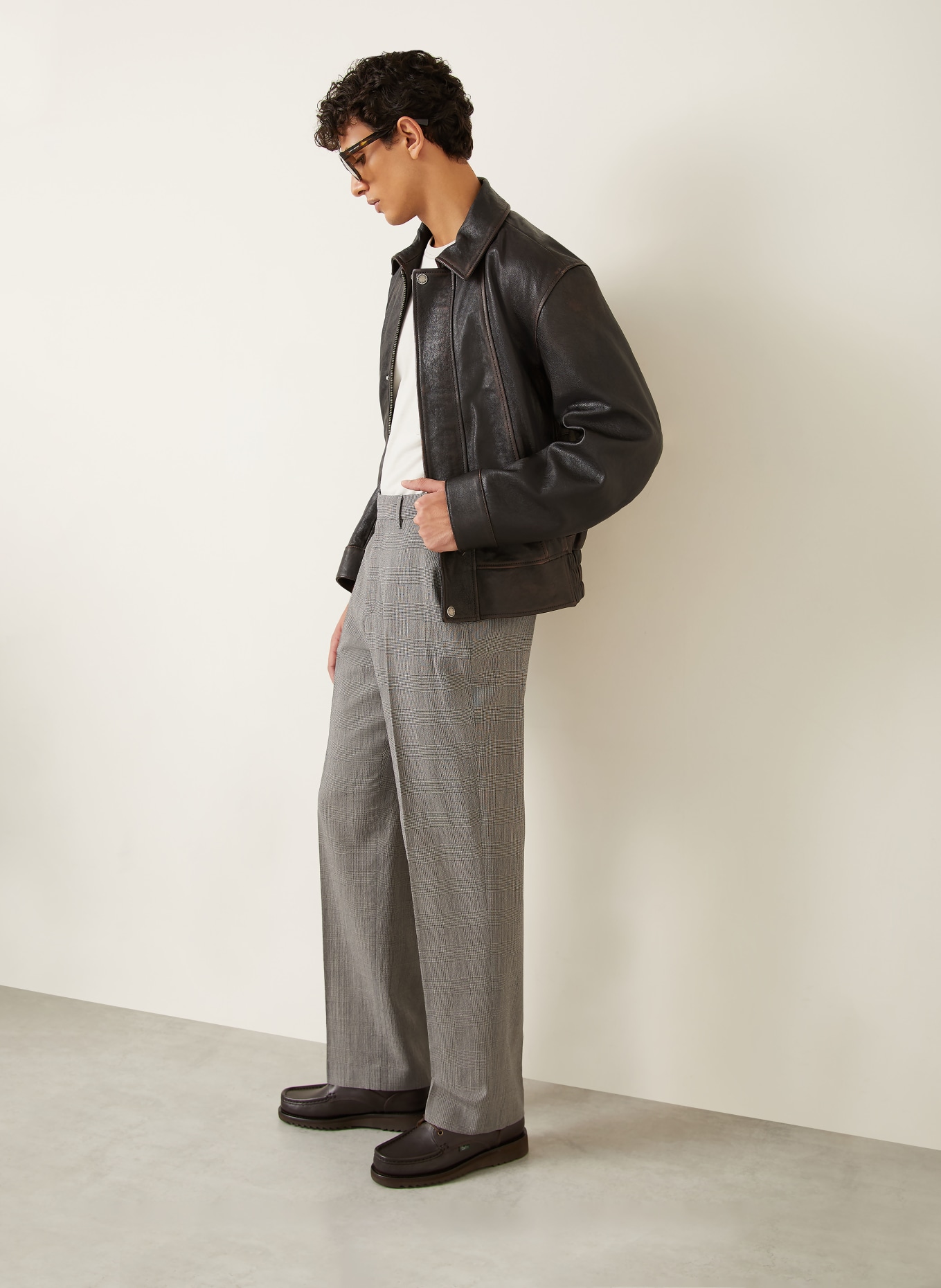 GOLDEN GOOSE Chino JOURNEY Slim Fit: SZARY / CZARNY