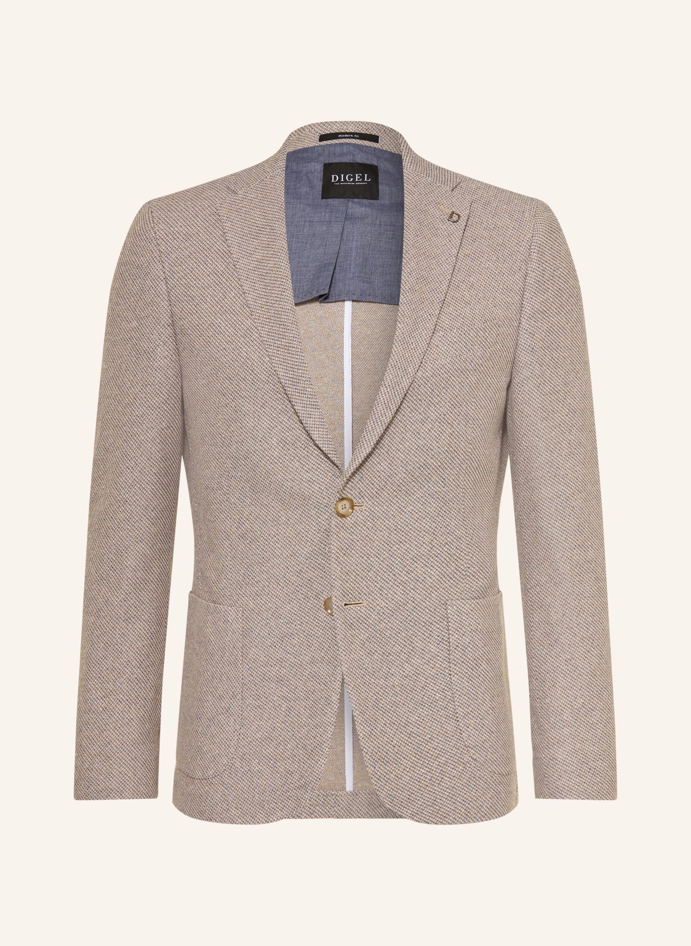 DIGEL Sakko EDWARD Modern Fit: HELLBRAUN