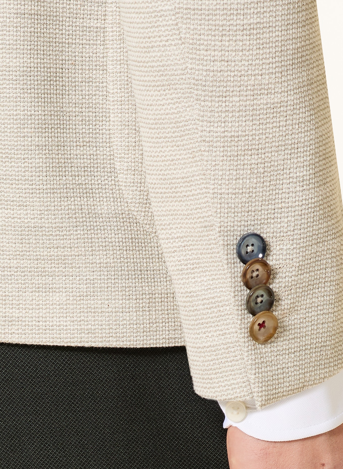 DIGEL Marynarka EDWARD-ST Modern Fit: BEŻOWY