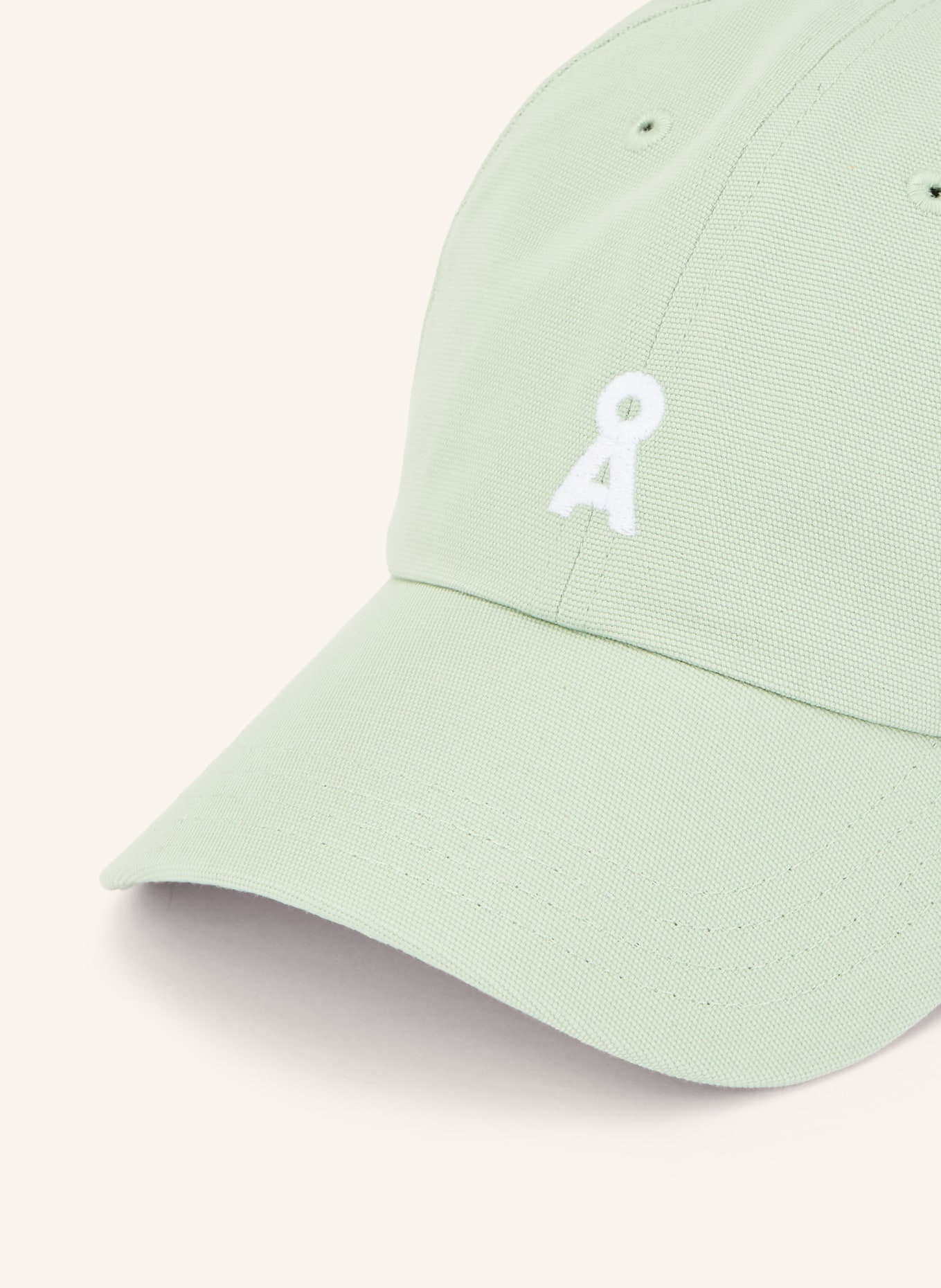 ARMEDANGELS Čepice YENAAS BOLD: MÁTOVÁ / BÍLÁ