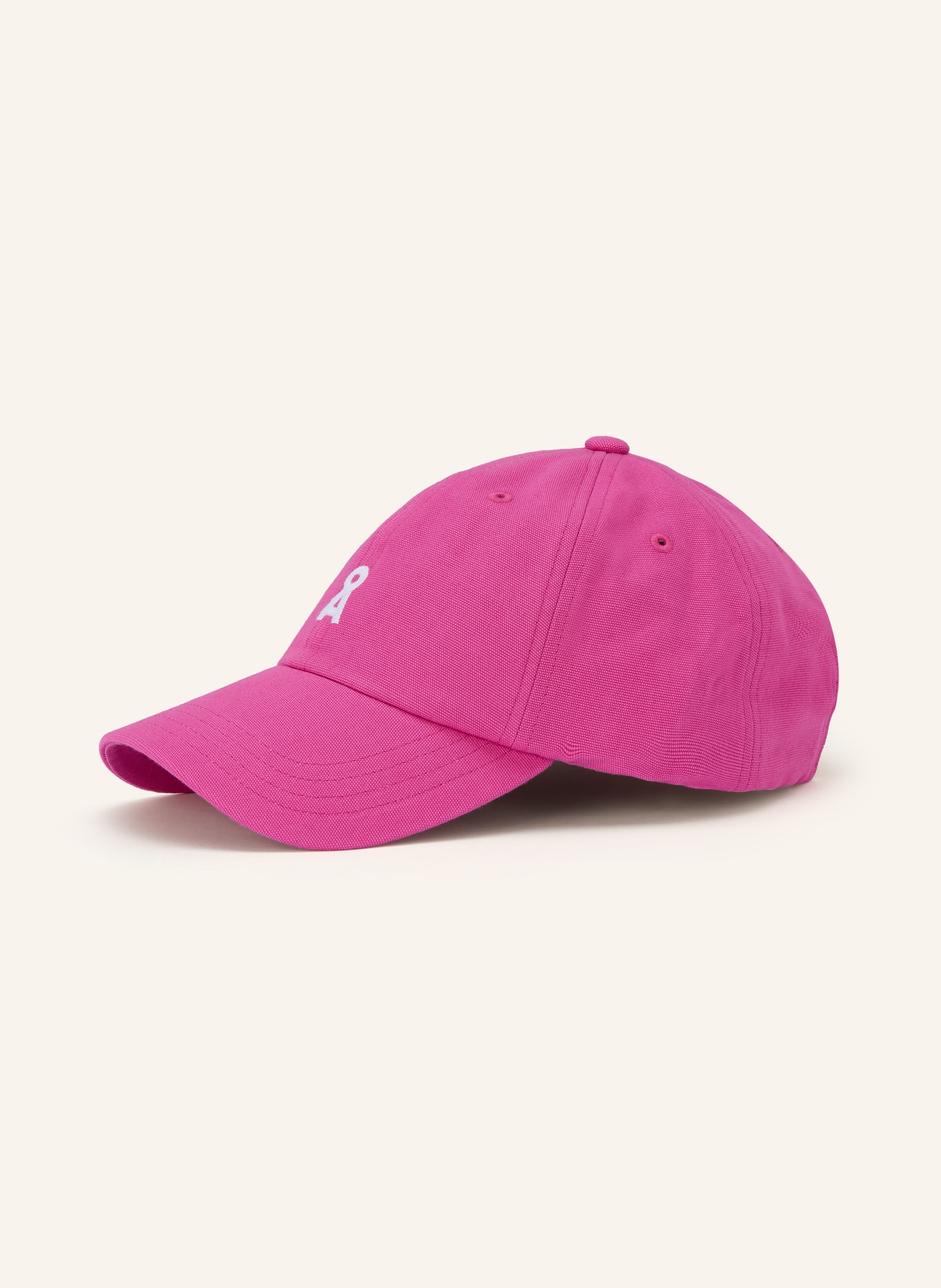 ARMEDANGELS Cap YENAAS BOLD: FUCHSIA / ECRU