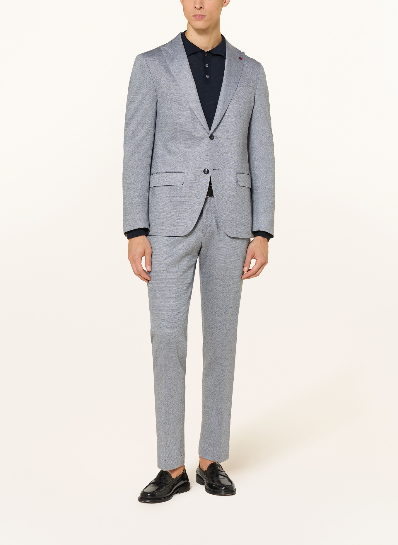 ROY ROBSON Slim Fit sako: B450 LIGHT BLUE