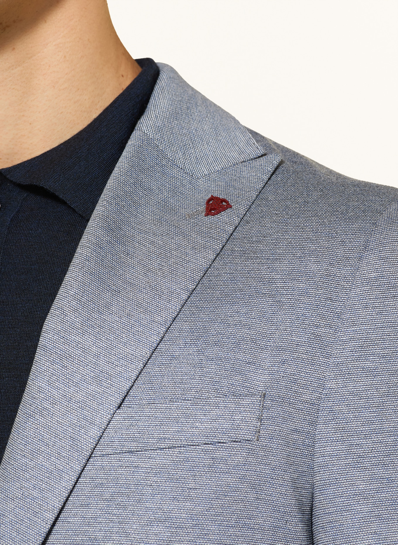 ROY ROBSON Slim Fit sako: B450 LIGHT BLUE