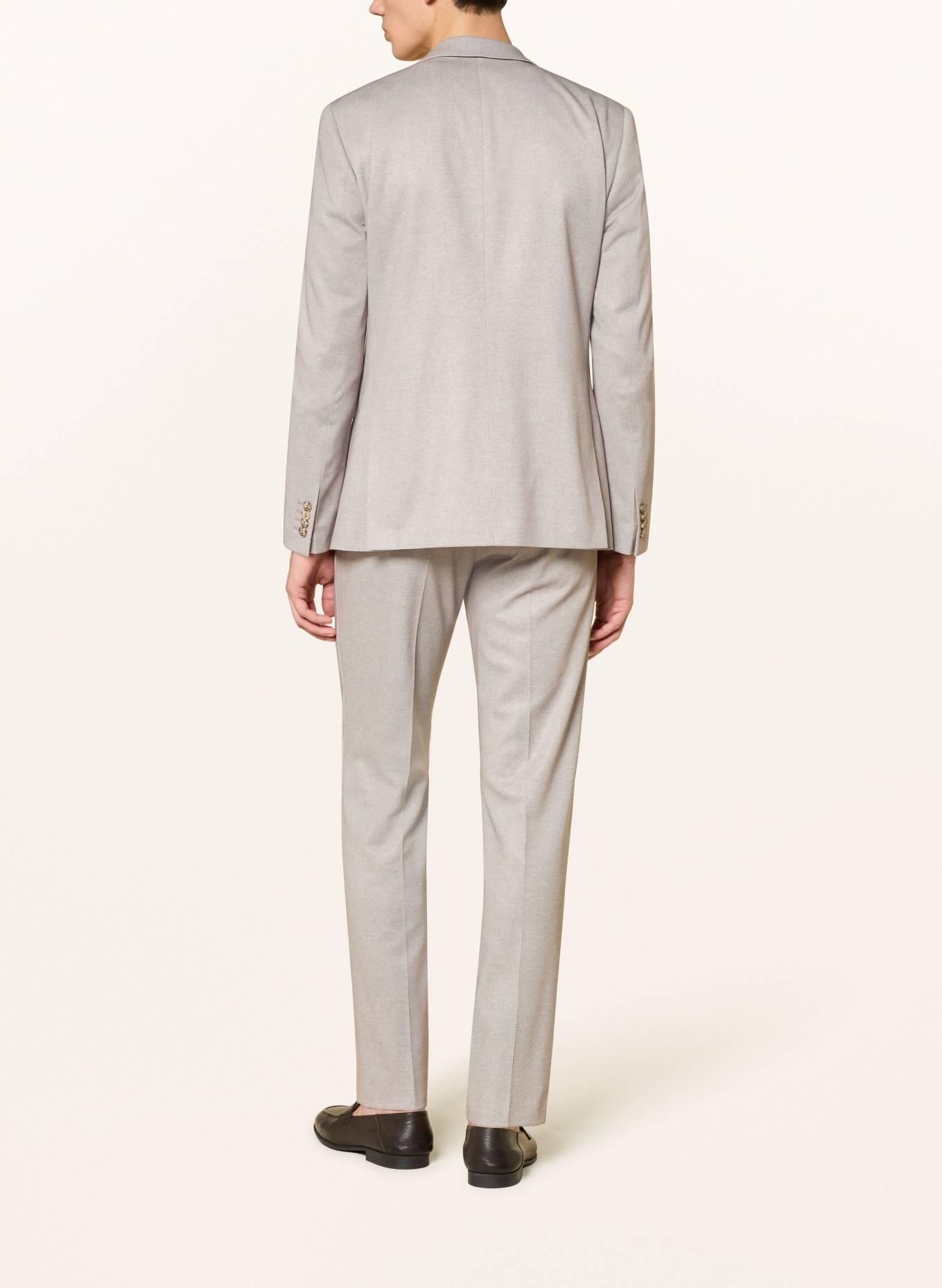 ROY ROBSON Slim fit suit jacket: A220 BROWN