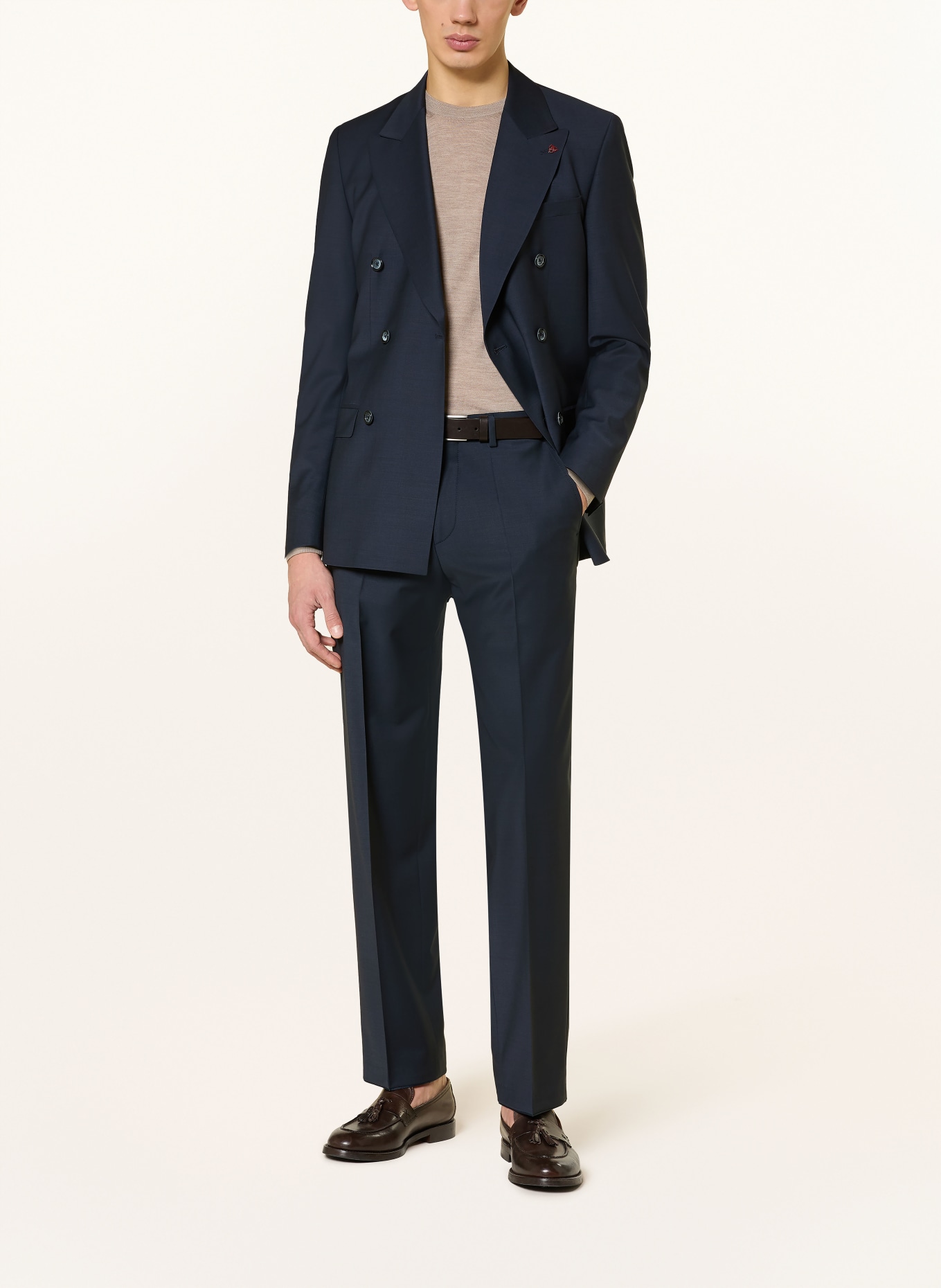 ROY ROBSON Spodnie garniturowe Regular Fit: A401 DARK BLUE