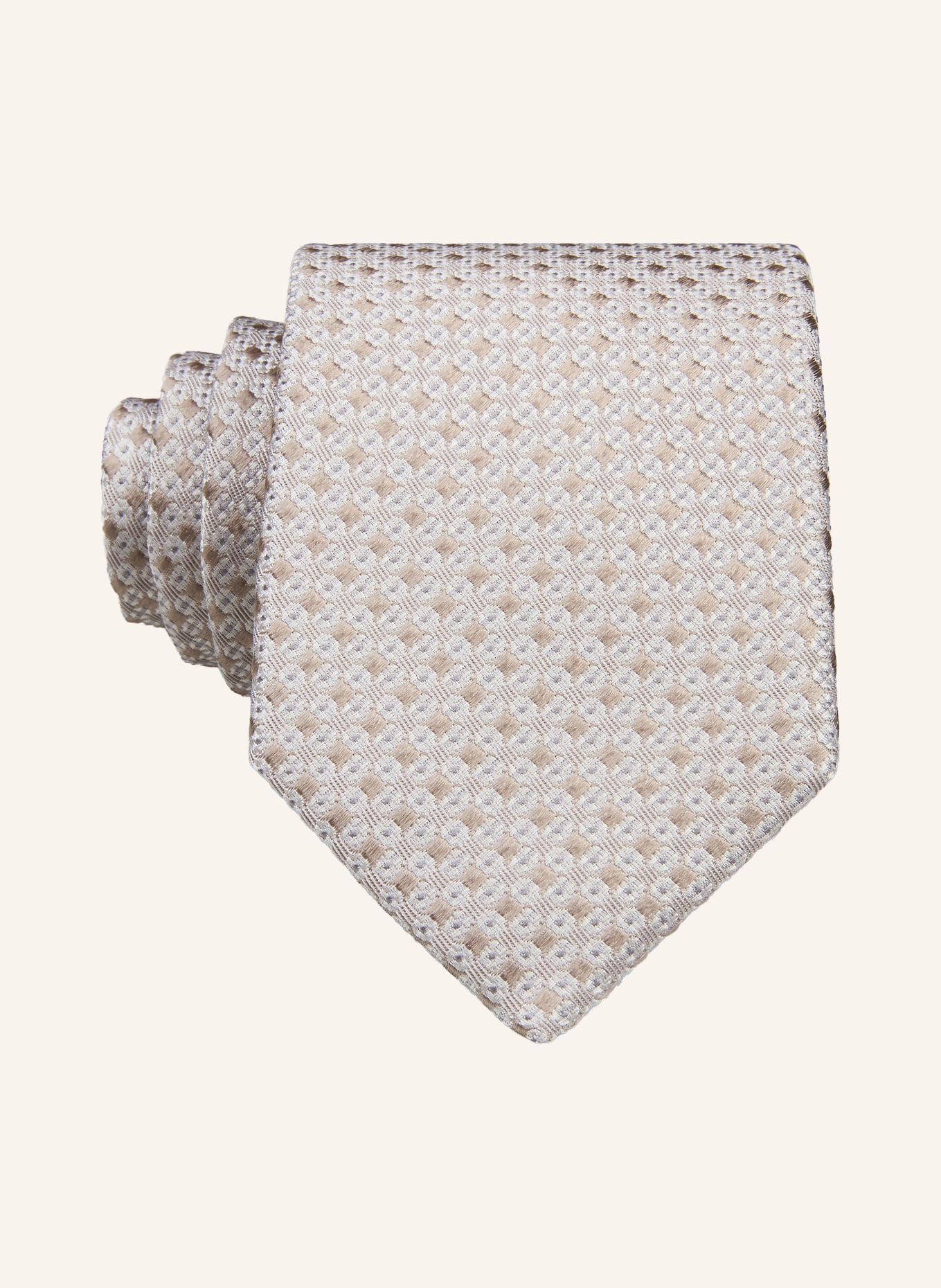 ROY ROBSON necktie: SILVER / GRAY