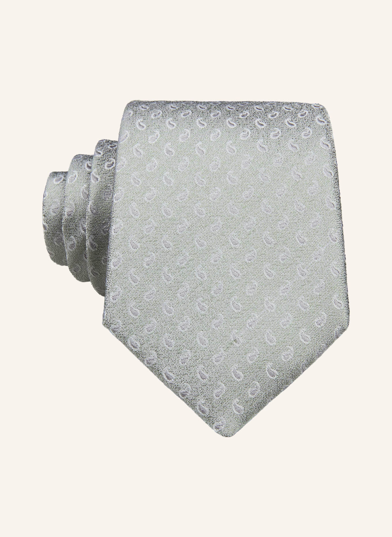 ROY ROBSON necktie: SILVER / LIGHT GRAY / GRAY