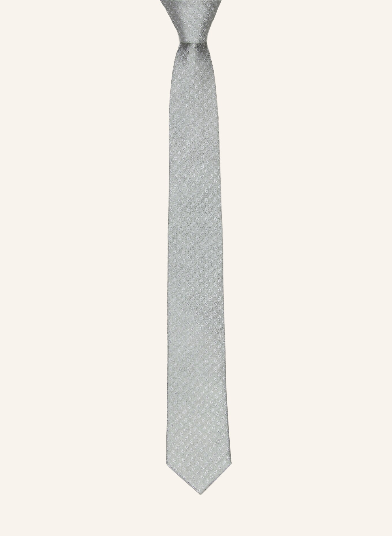 ROY ROBSON necktie: SILVER / LIGHT GRAY / GRAY
