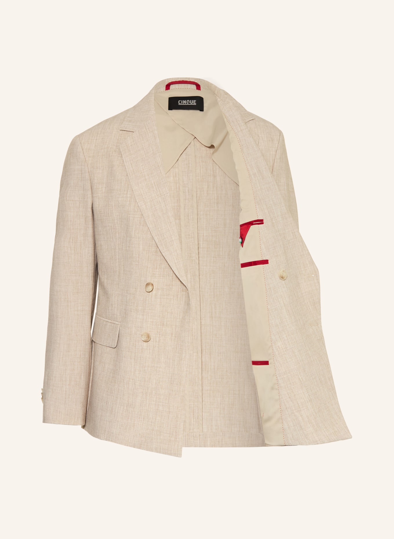 CINQUE Anzugsakko CIDOUBLE Regular Fit: 22 hellbraun