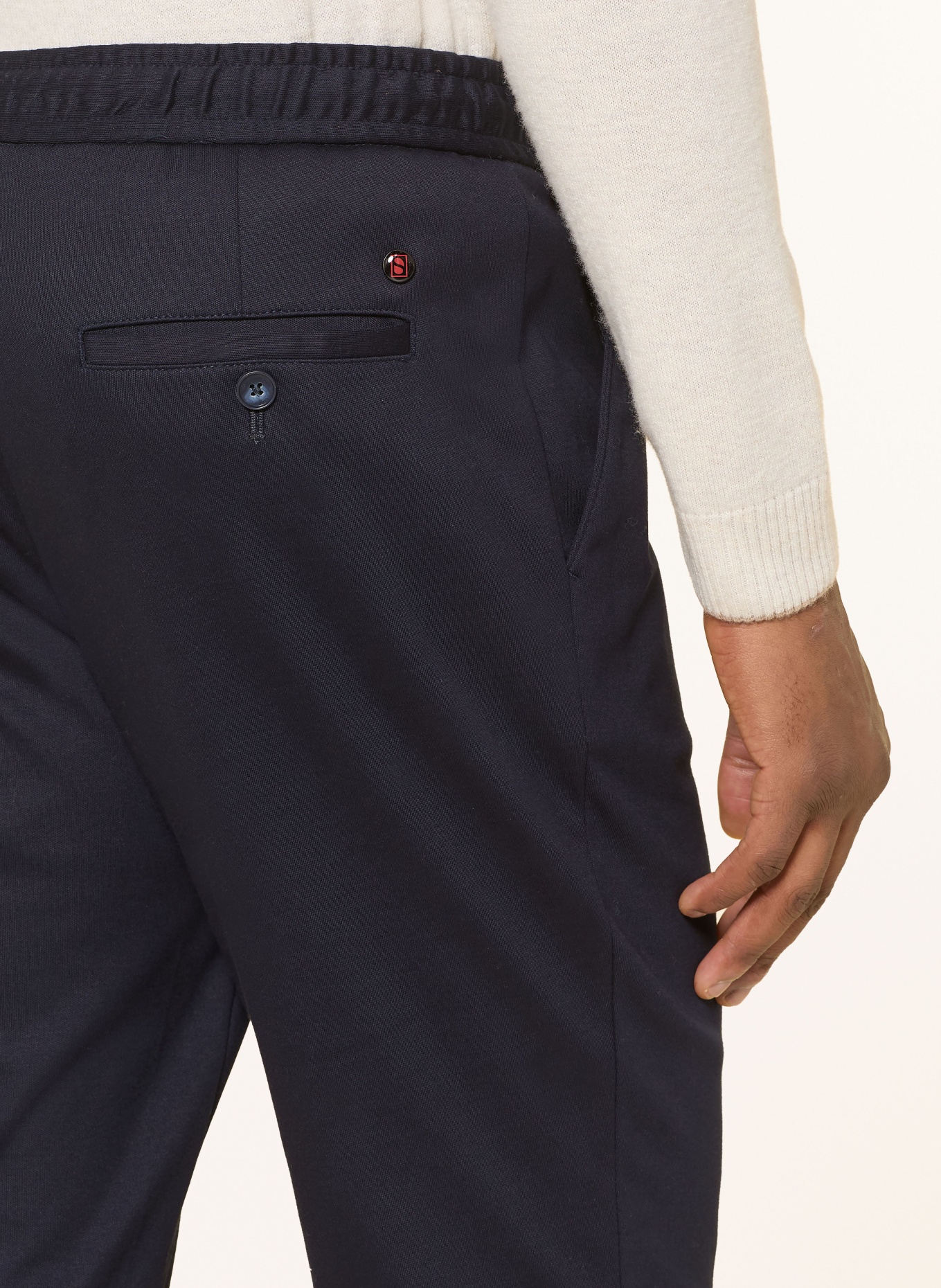 DESOTO Extra Slim Fit Pants: DARK BLUE