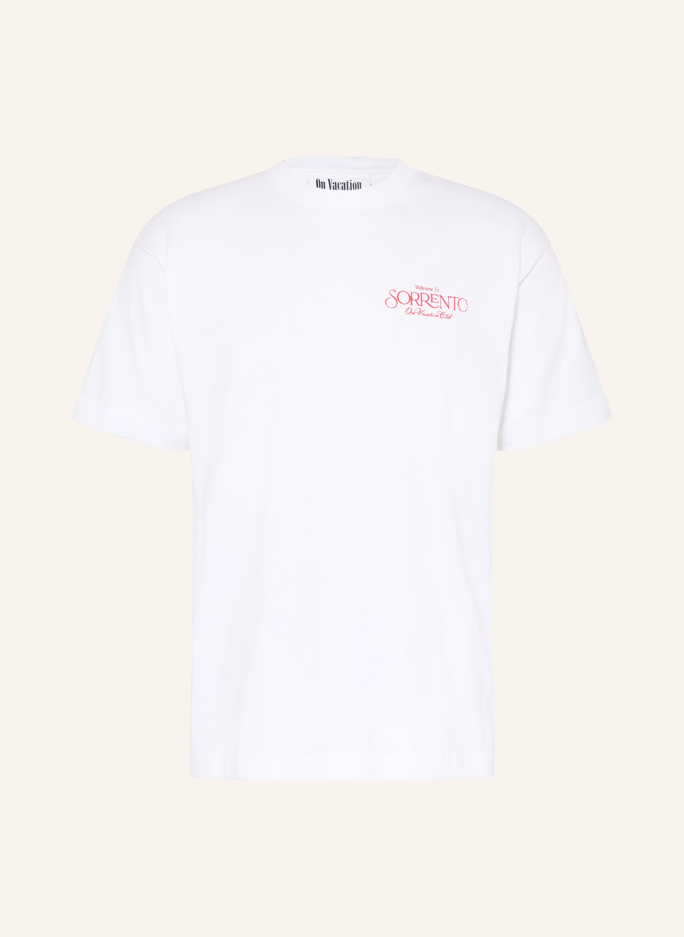 On Vacation T-Shirt: WEISS