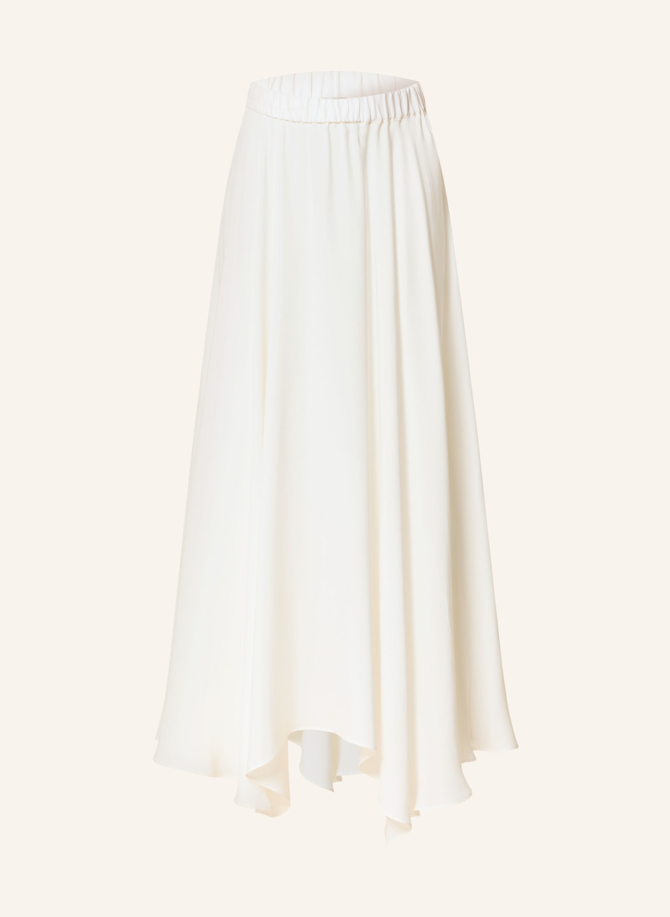 MARYAN MEHLHORN Seidenrock: WEISS