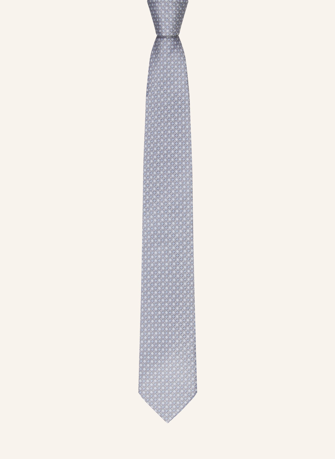 Prince BOWTIE necktie: BLUE GRAY / GRAY / WHITE