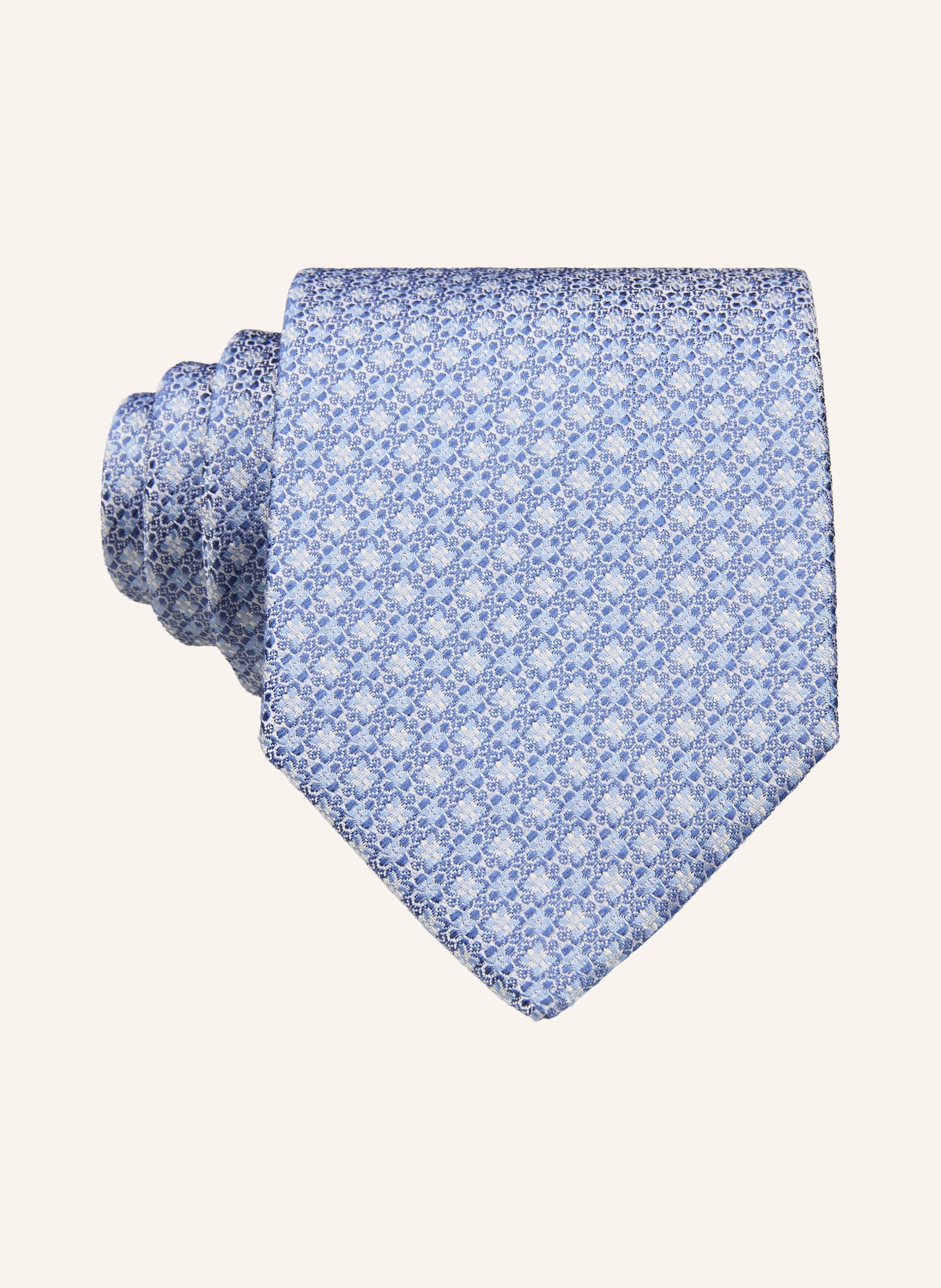 Prince BOWTIE necktie: BLUE / LIGHT GRAY / LIGHT BLUE