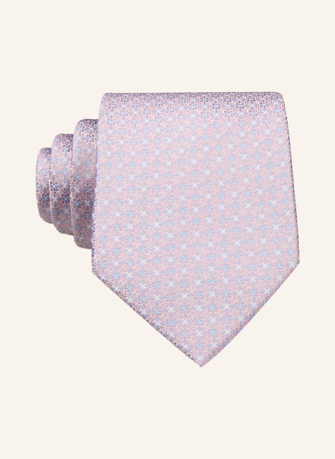 Prince BOWTIE necktie: DUSKY PINK / LIGHT BLUE
