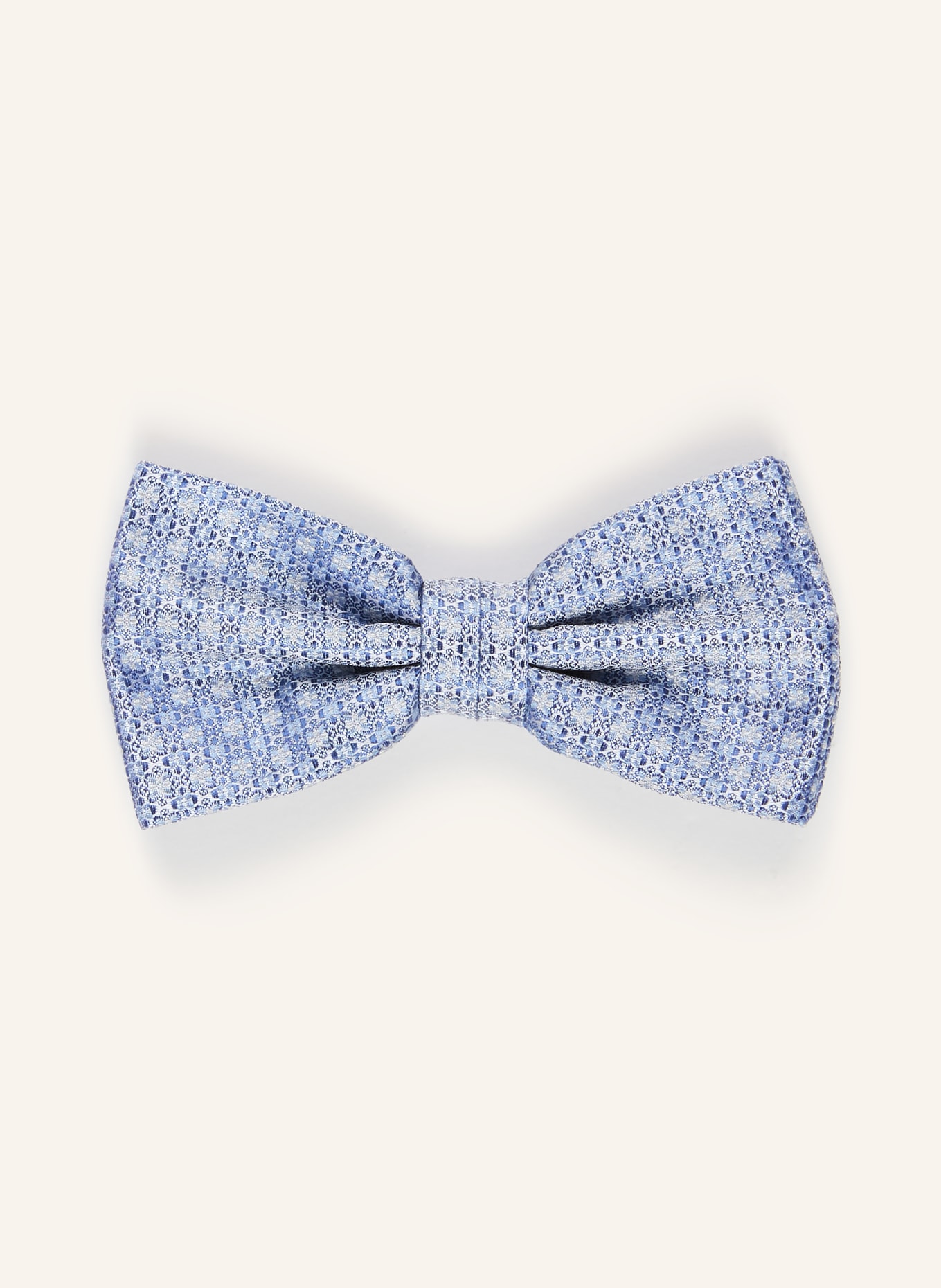 Prince BOWTIE Set: Fliege und Einstecktuch: BLAU / HELLBLAU