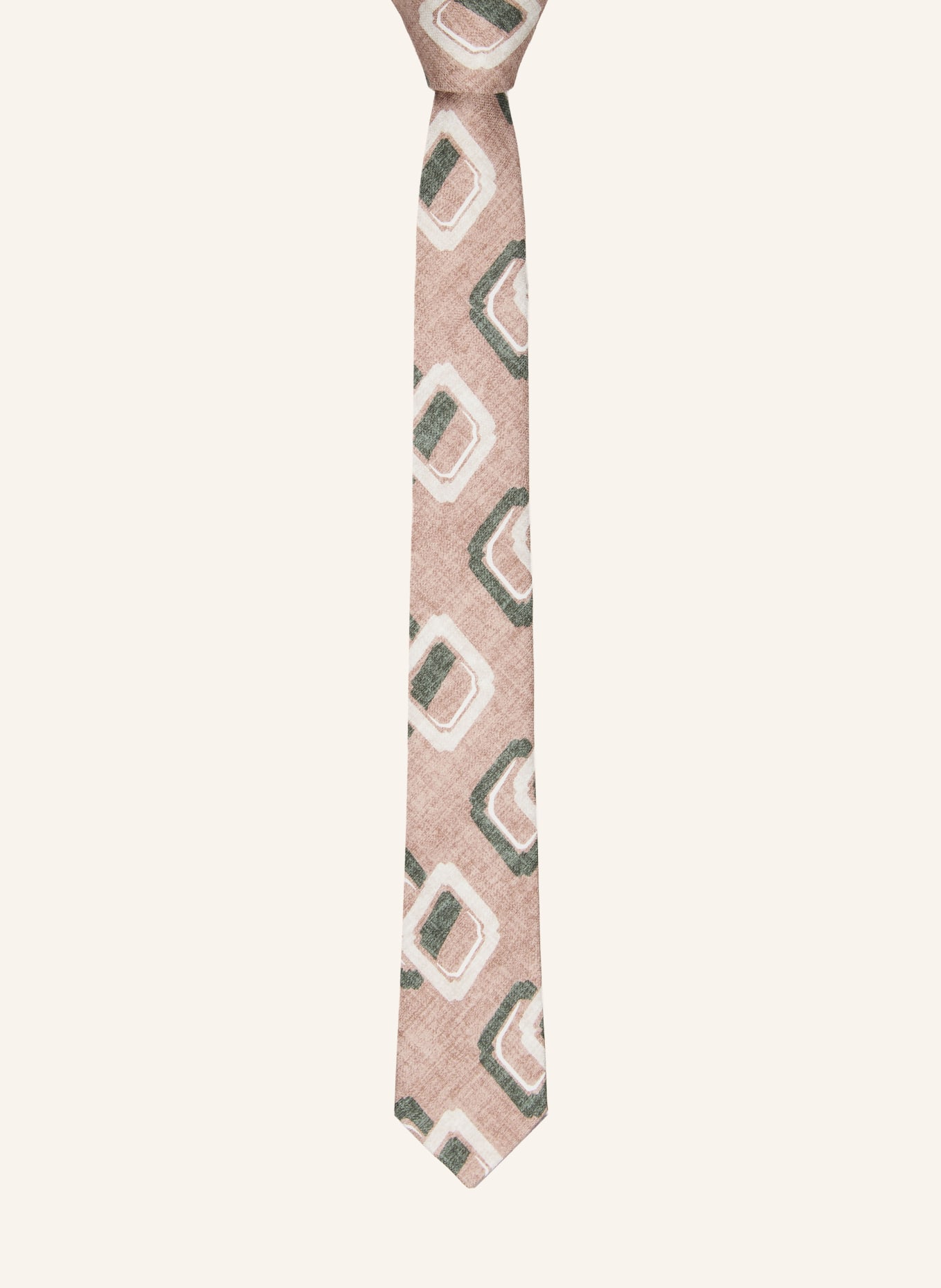 Prince BOWTIE FANTASIE tie: BROWN / CREAM / GREEN