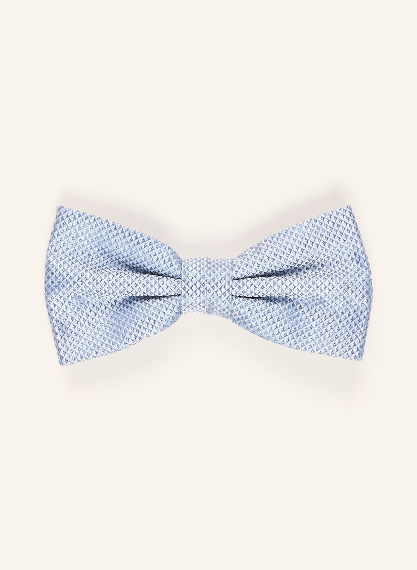Prince BOWTIE Set: Fliege und Einstecktuch: HELLBLAU / BLAU