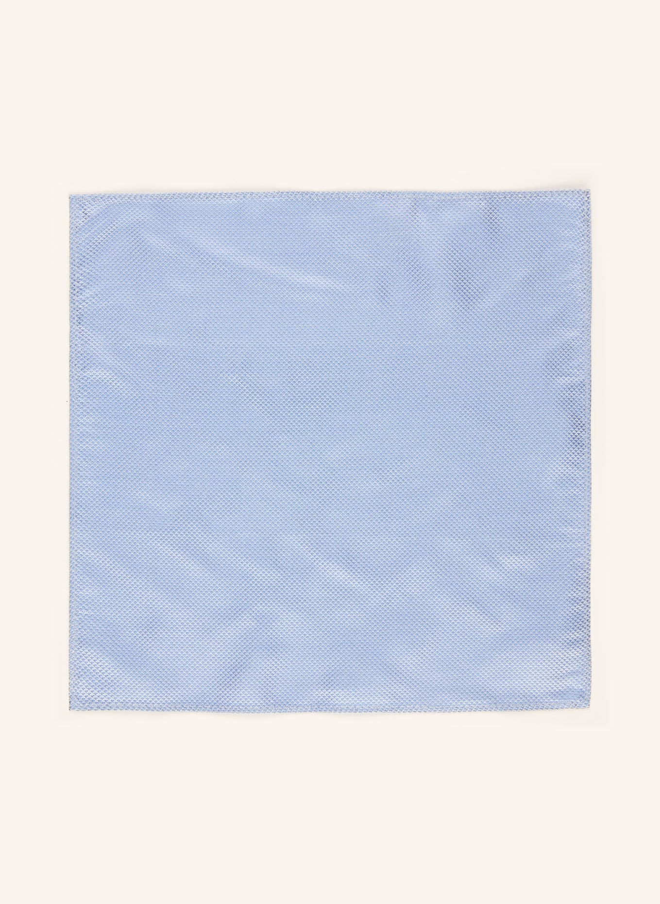 Prince BOWTIE Set: Fliege und Einstecktuch: HELLBLAU / BLAU