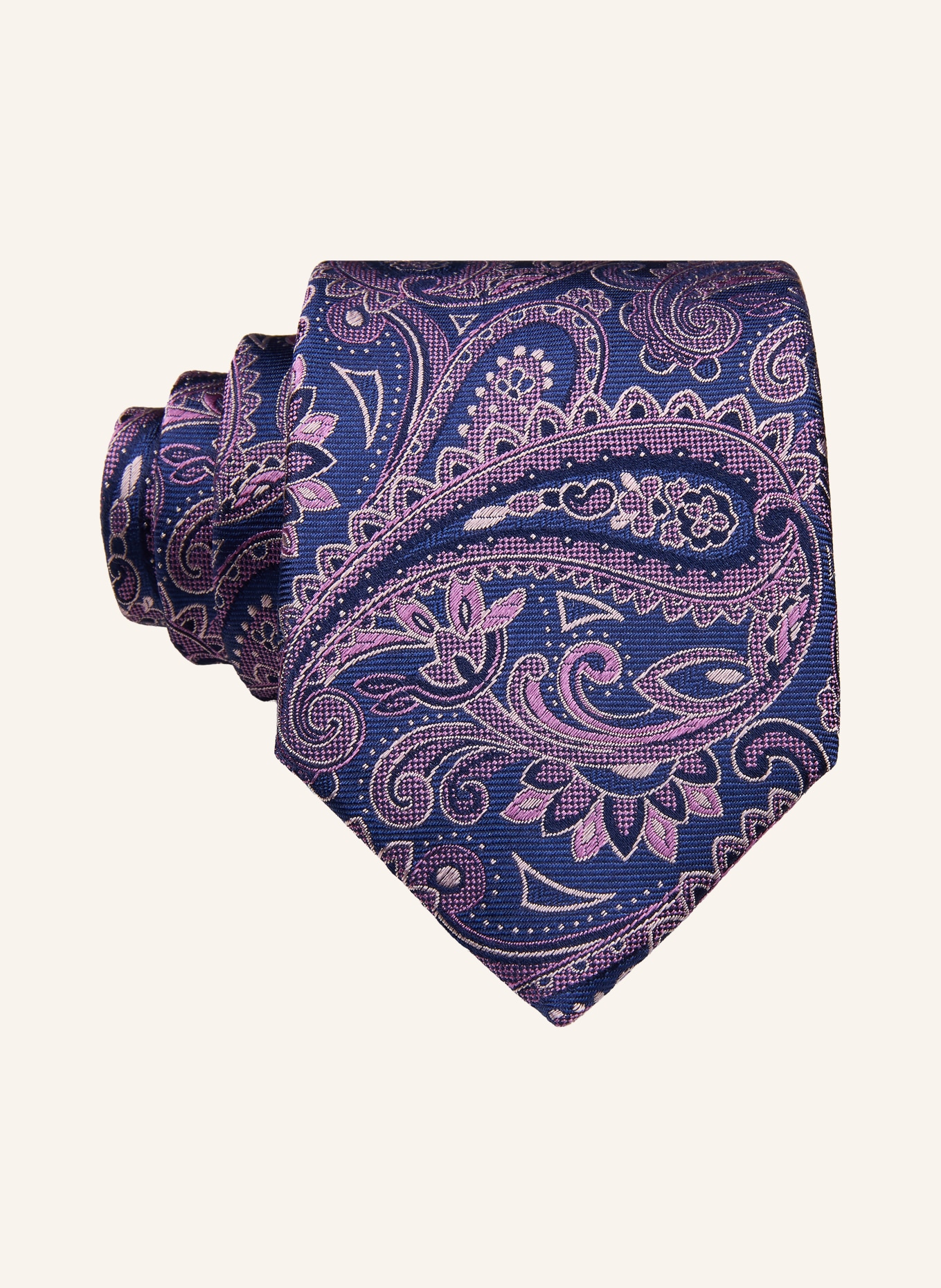 Prince BOWTIE necktie: DARK BLUE / PURPLE