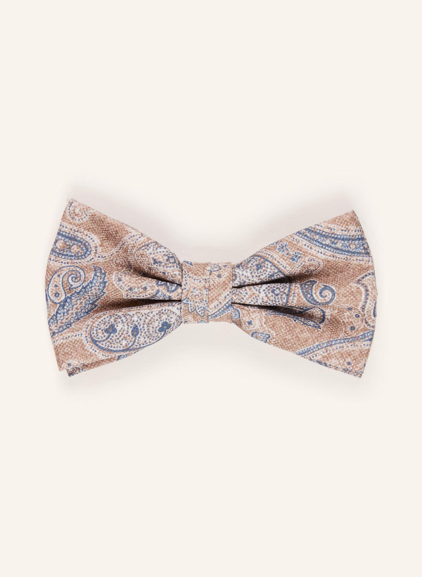 Prince BOWTIE Zestaw: muszka i poszetka: BEŻOWY / GRANATOWY / BIAŁY