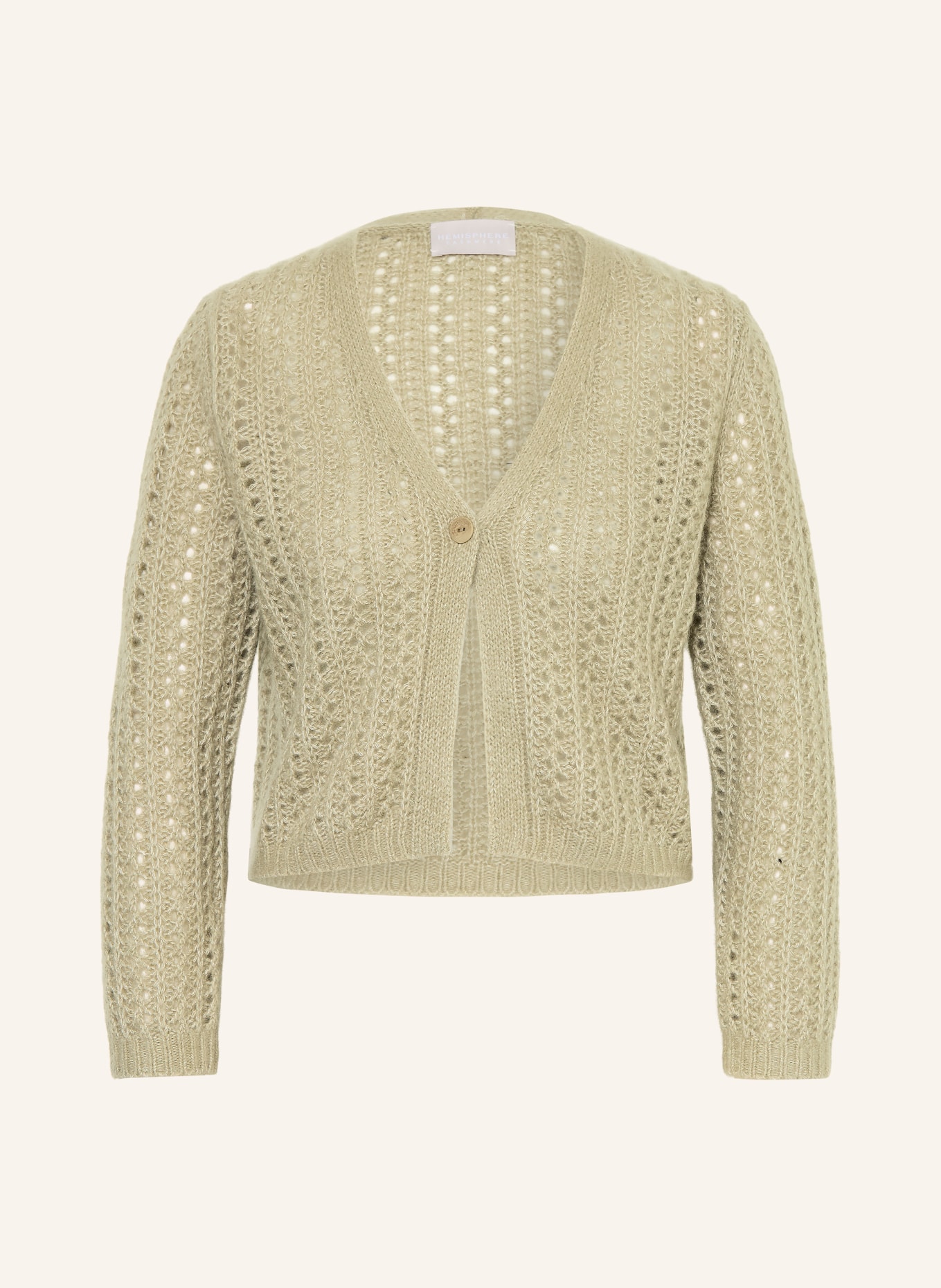 HEMISPHERE Cardigan en cachemire: KAKI