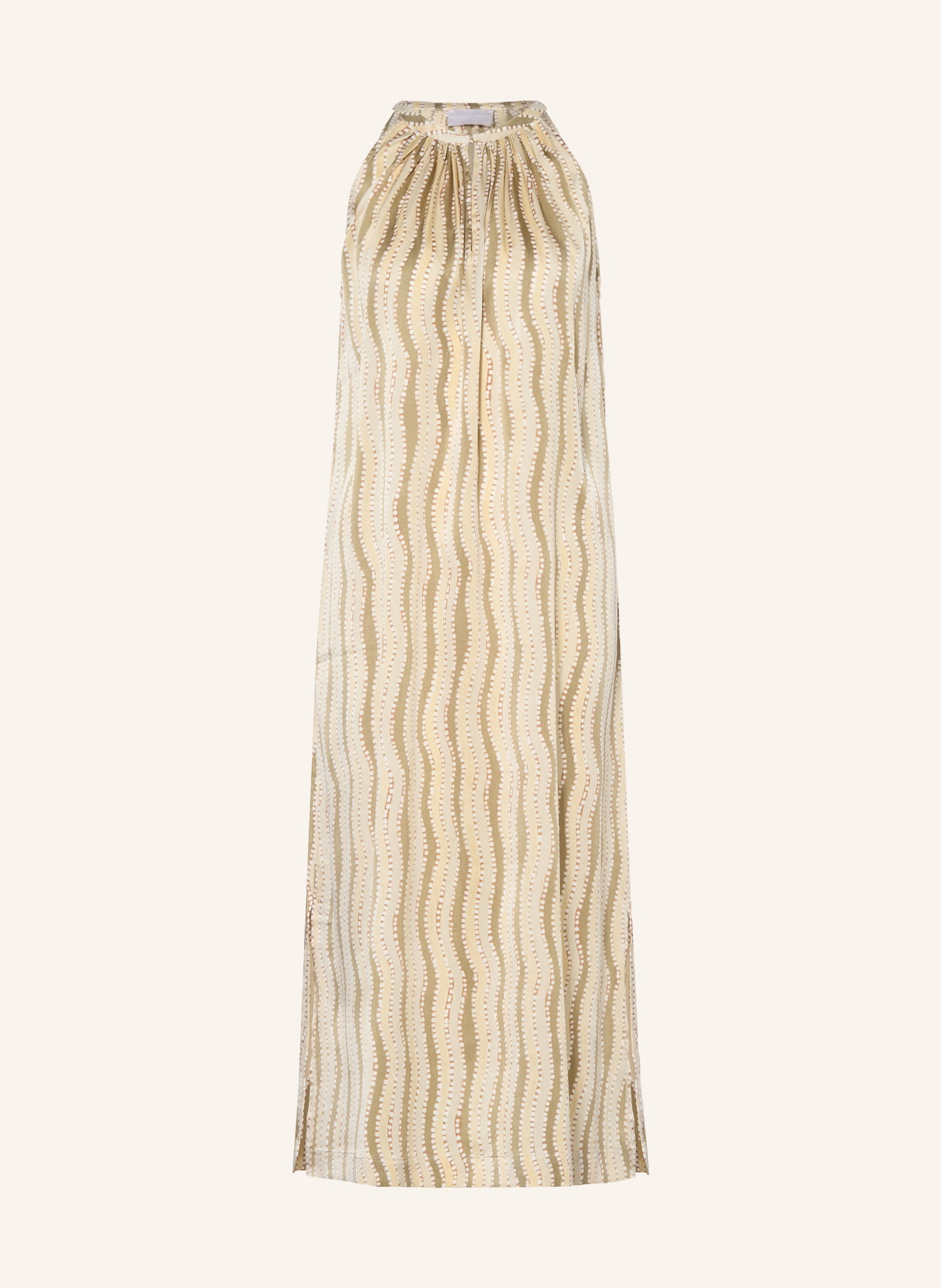 HEMISPHERE Seidenkleid: BEIGE / KHAKI