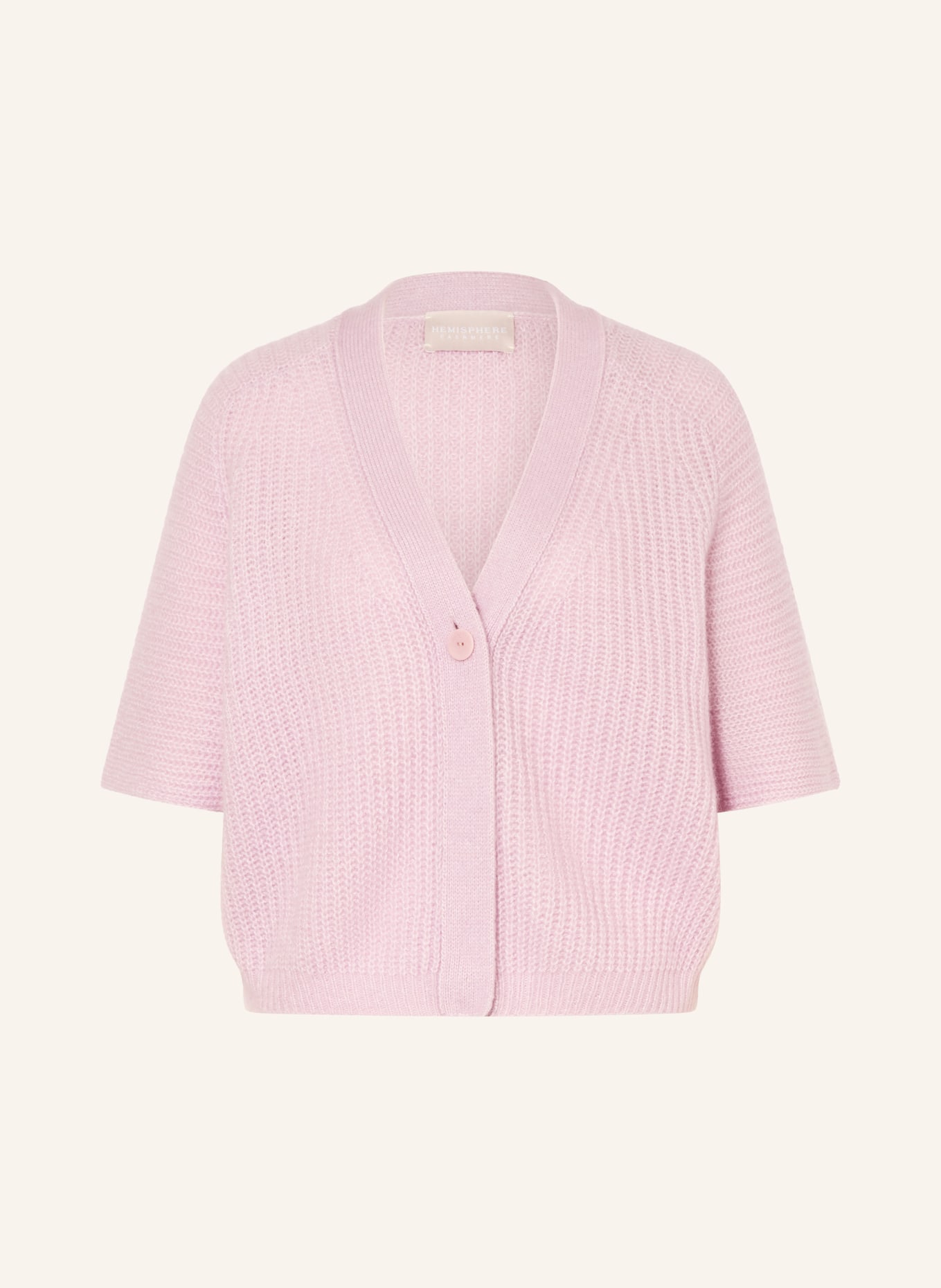 HEMISPHERE Sweter z kaszmiru: JASNOFIOLETOWY