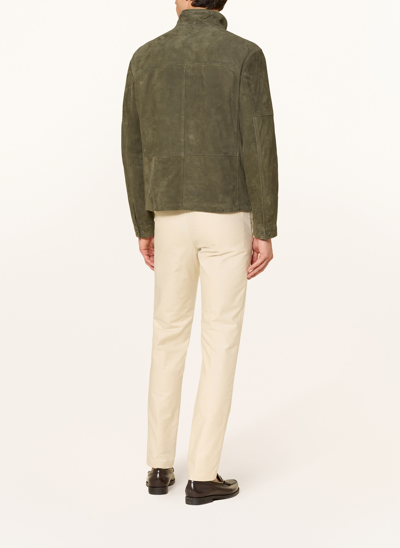 STRELLSON Lederjacke JIMMY: OLIV