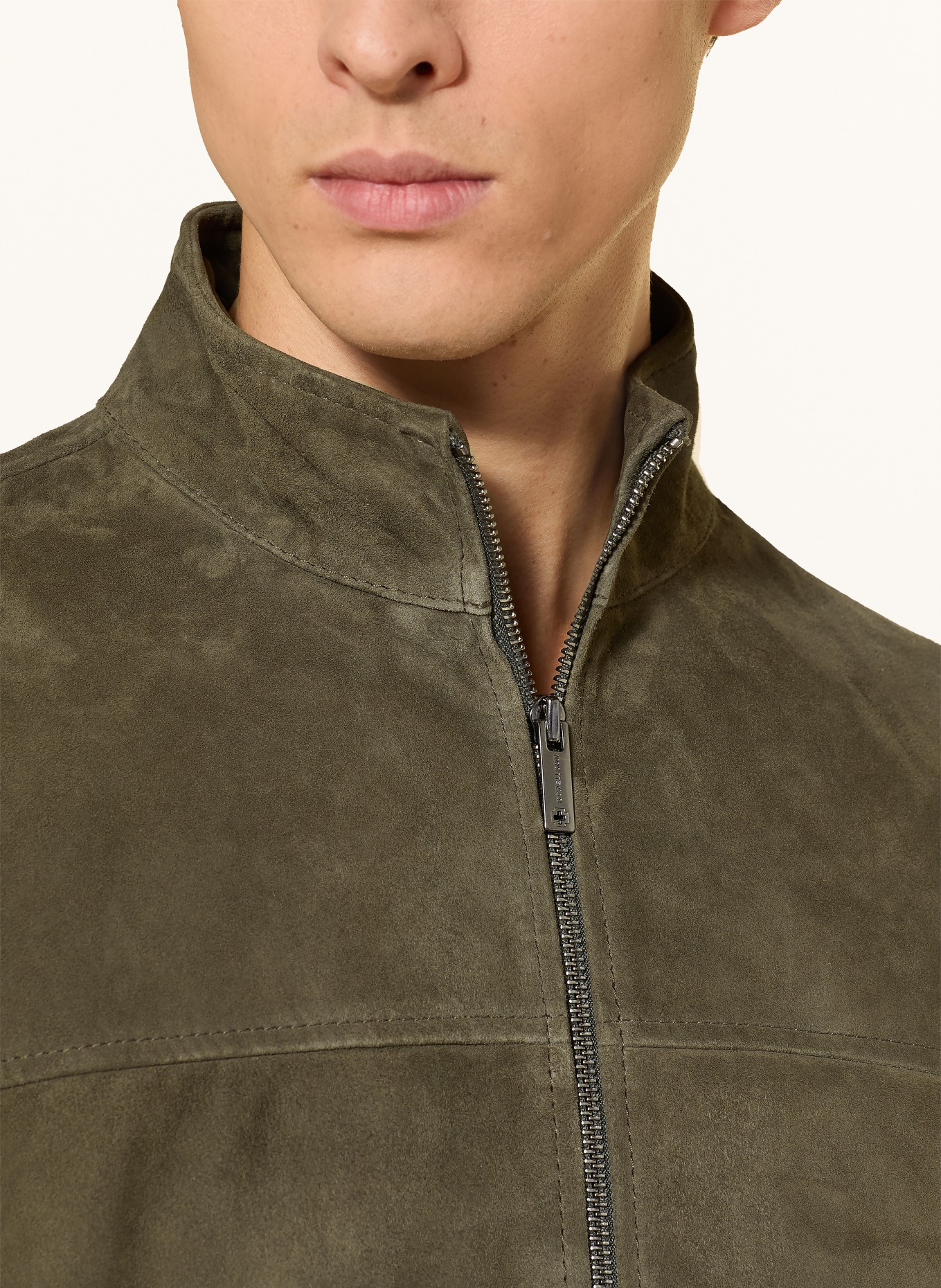 STRELLSON Lederjacke JIMMY: OLIV