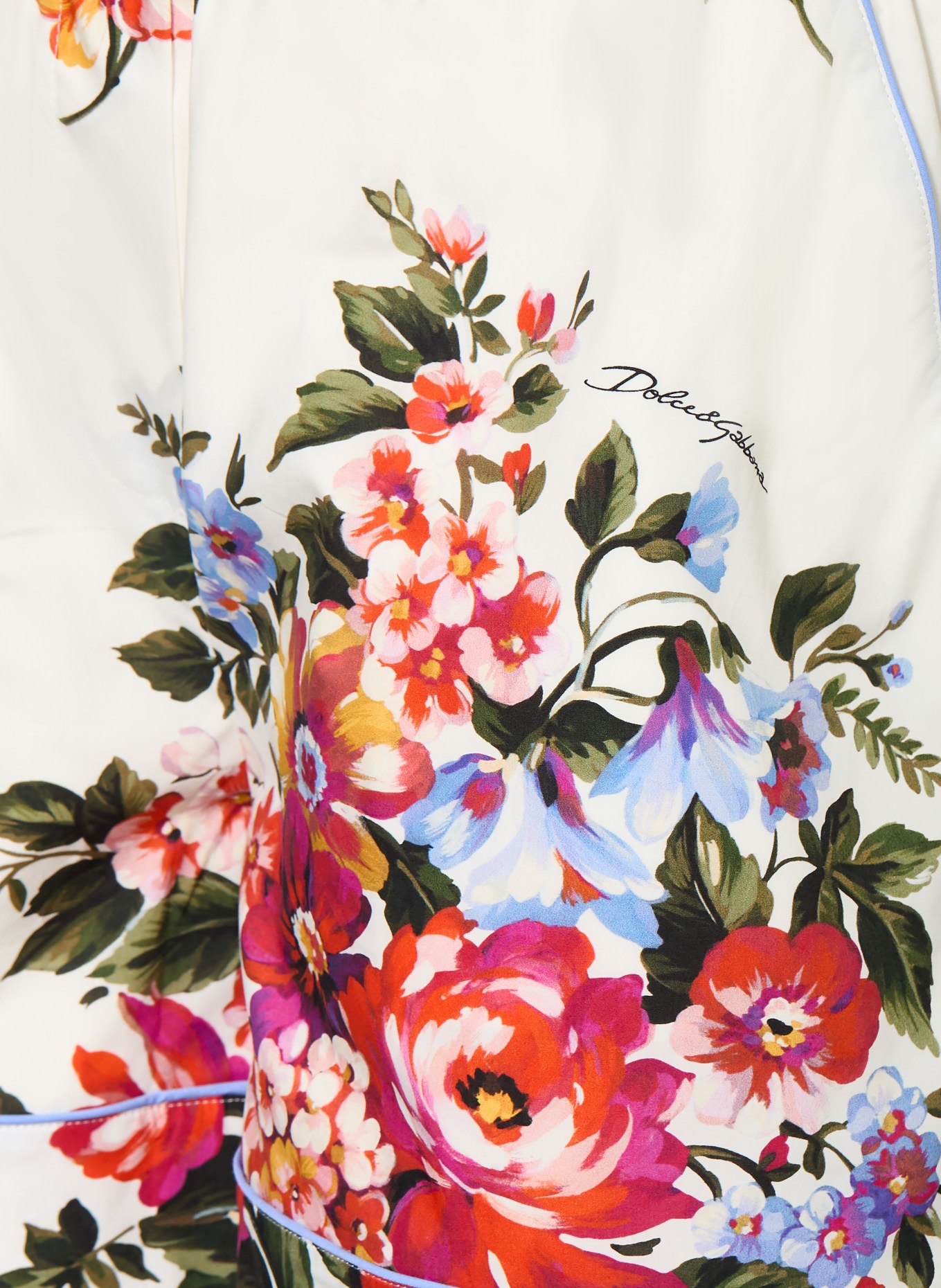 DOLCE & GABBANA szorty: BIAŁY / CZERWONY / NIEBIESKI