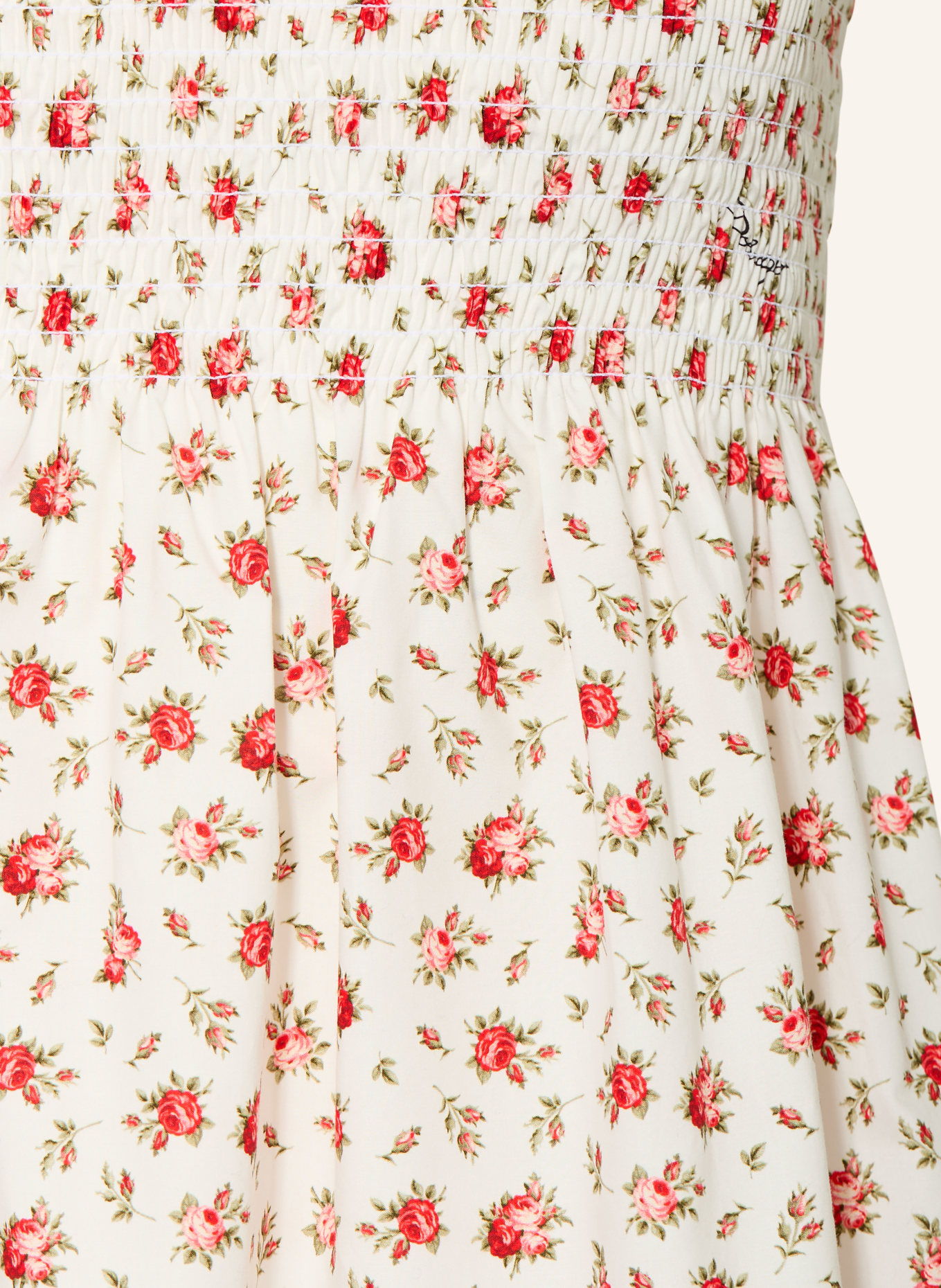 DOLCE & GABBANA sukienka: BIAŁY / CZERWONY