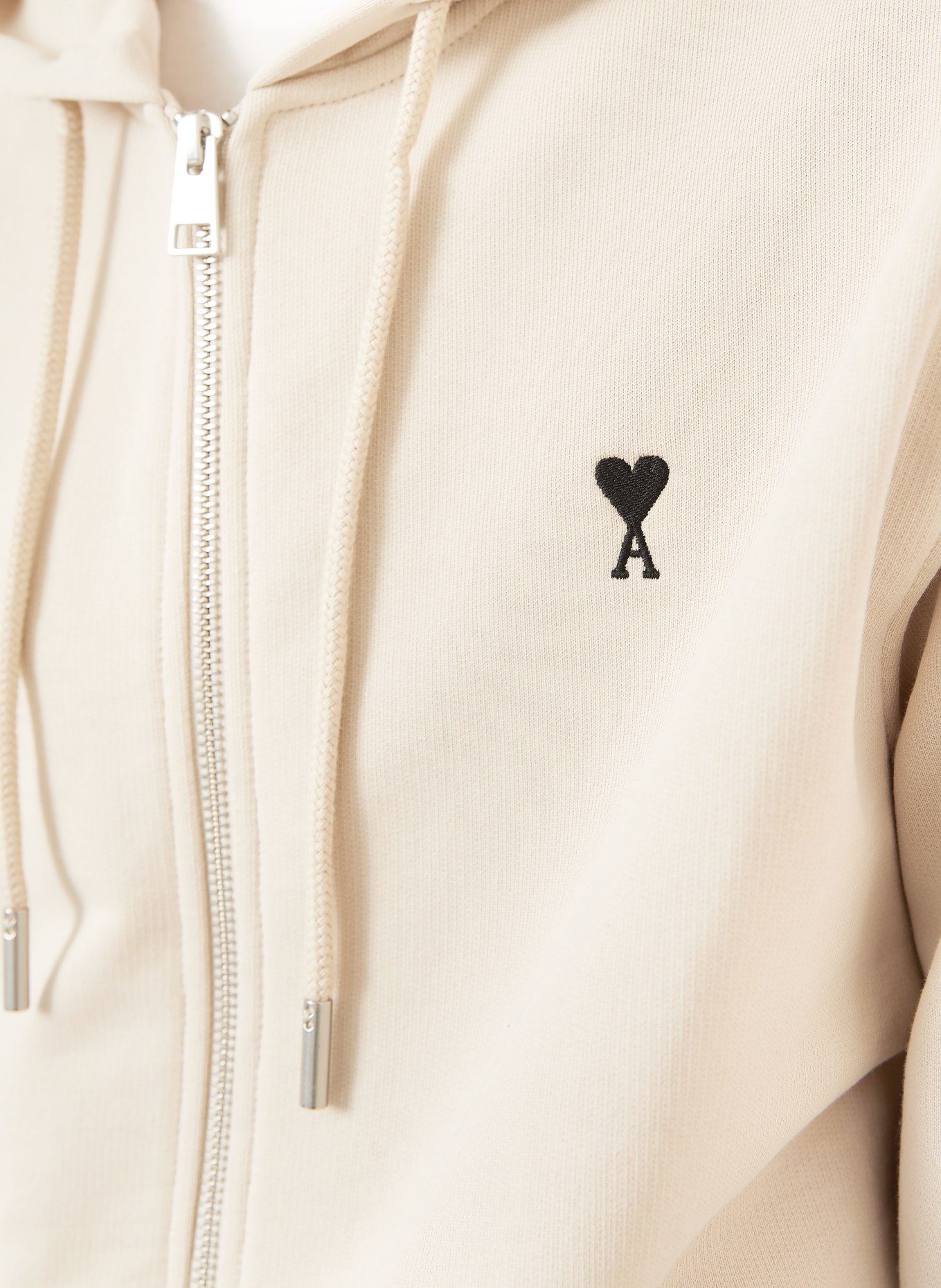 AMI PARIS Sweatjacke: BEIGE