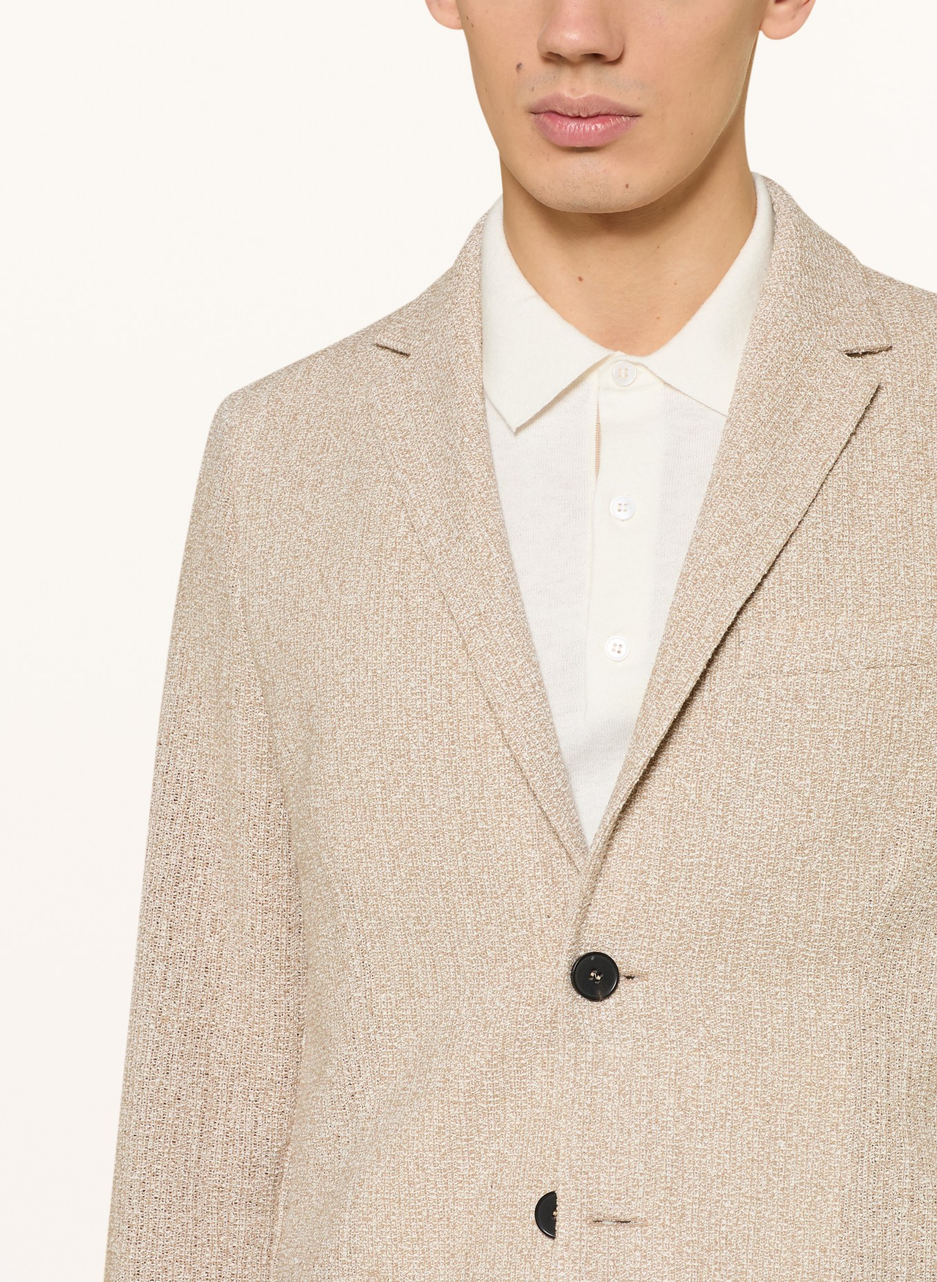 HARRIS WHARF LONDON Sakko Extra Slim Fit: BEIGE