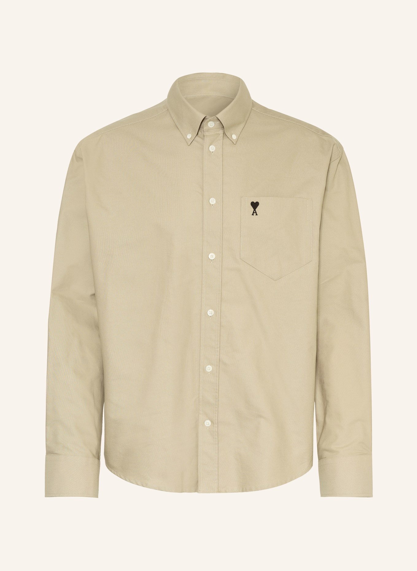 AMI PARIS Hemd Comfort Fit: KHAKI