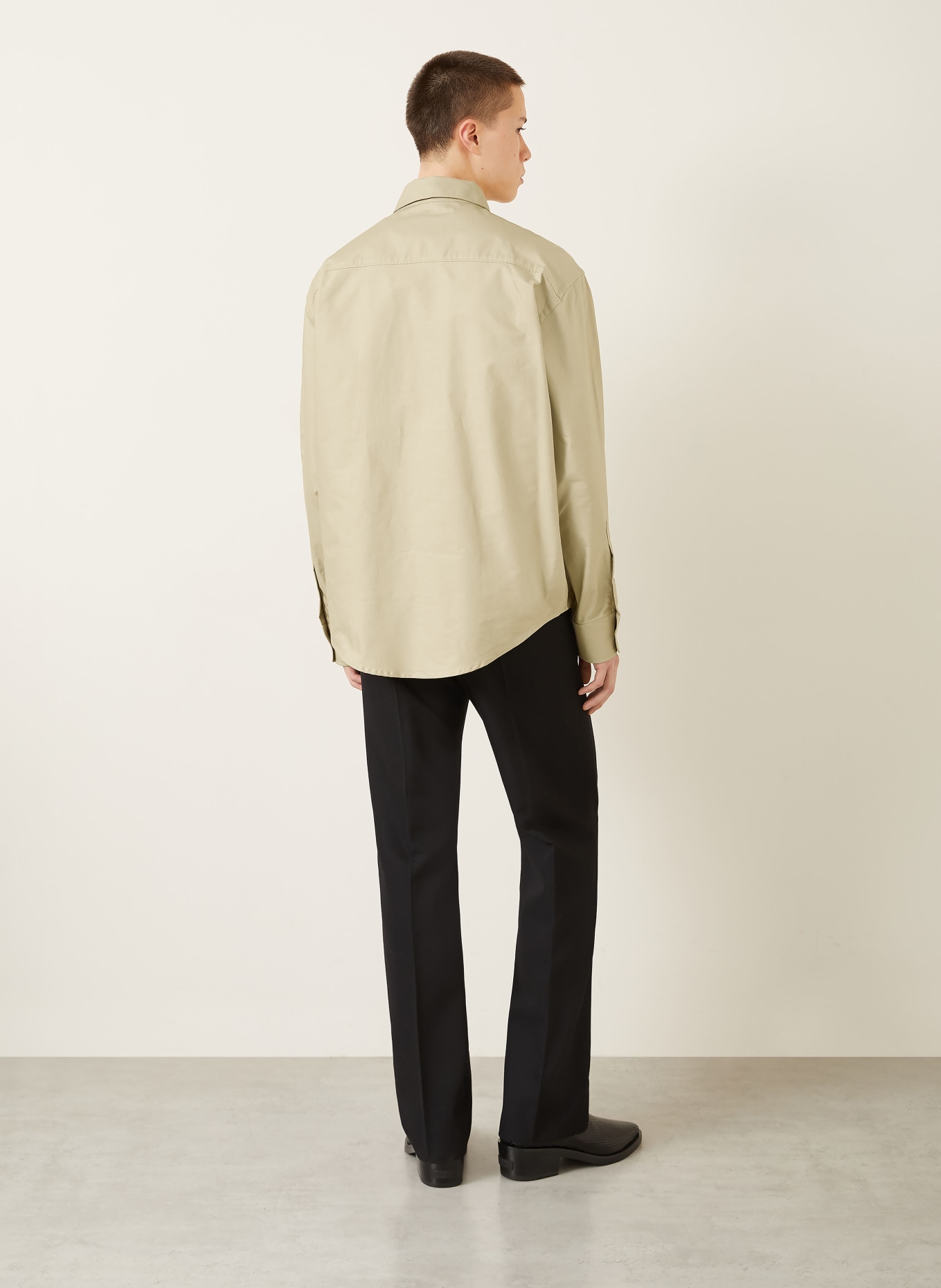 AMI PARIS Hemd Comfort Fit: KHAKI