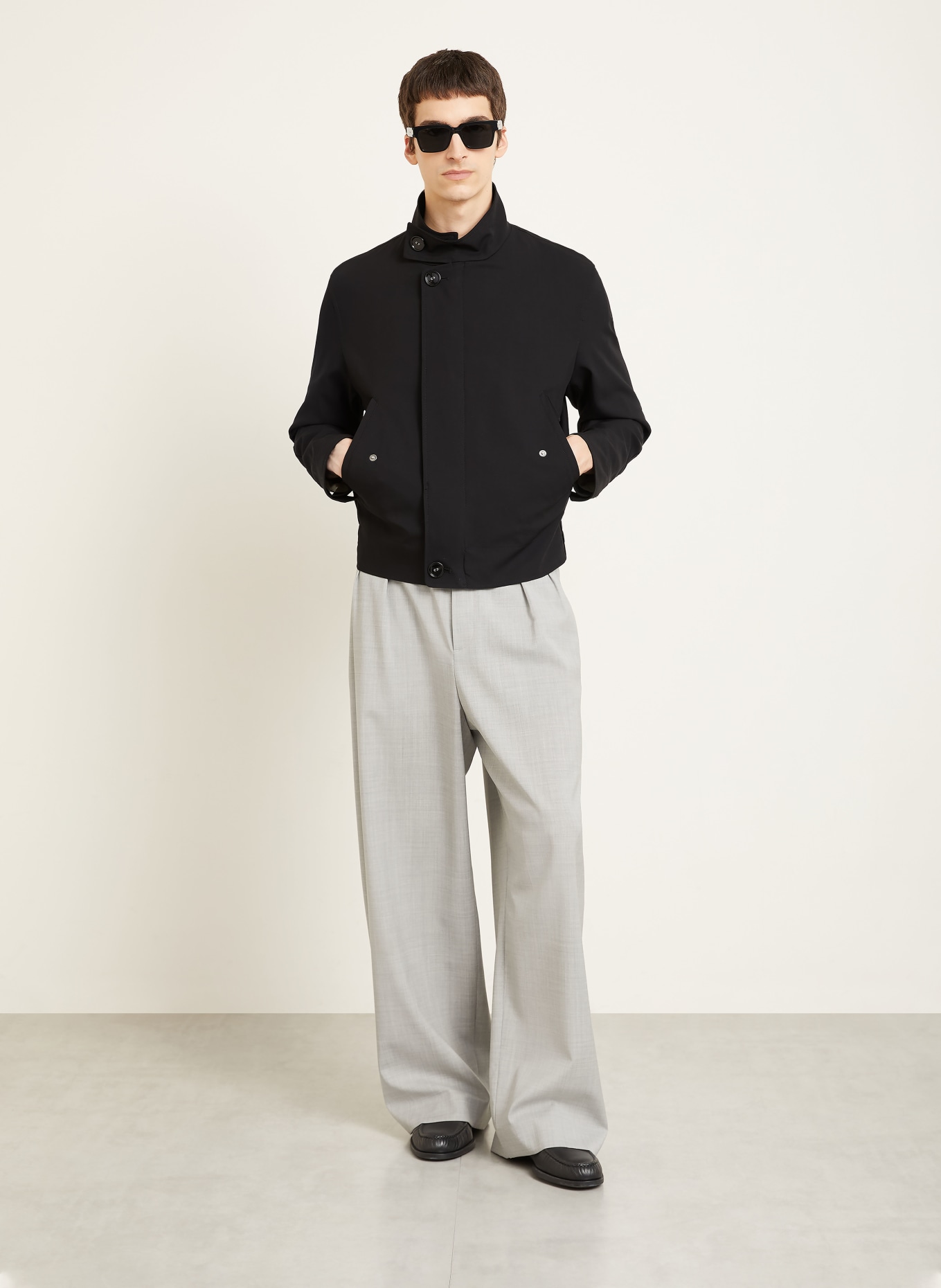 AMI PARIS Kurtka wierzchnia: CZARNY