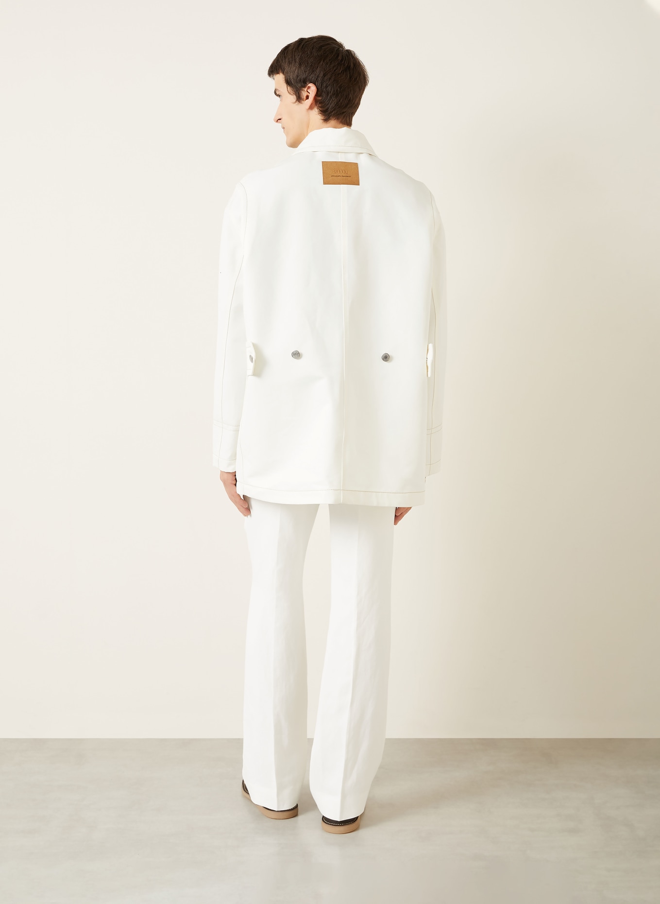 AMI PARIS Overjacket: CREME