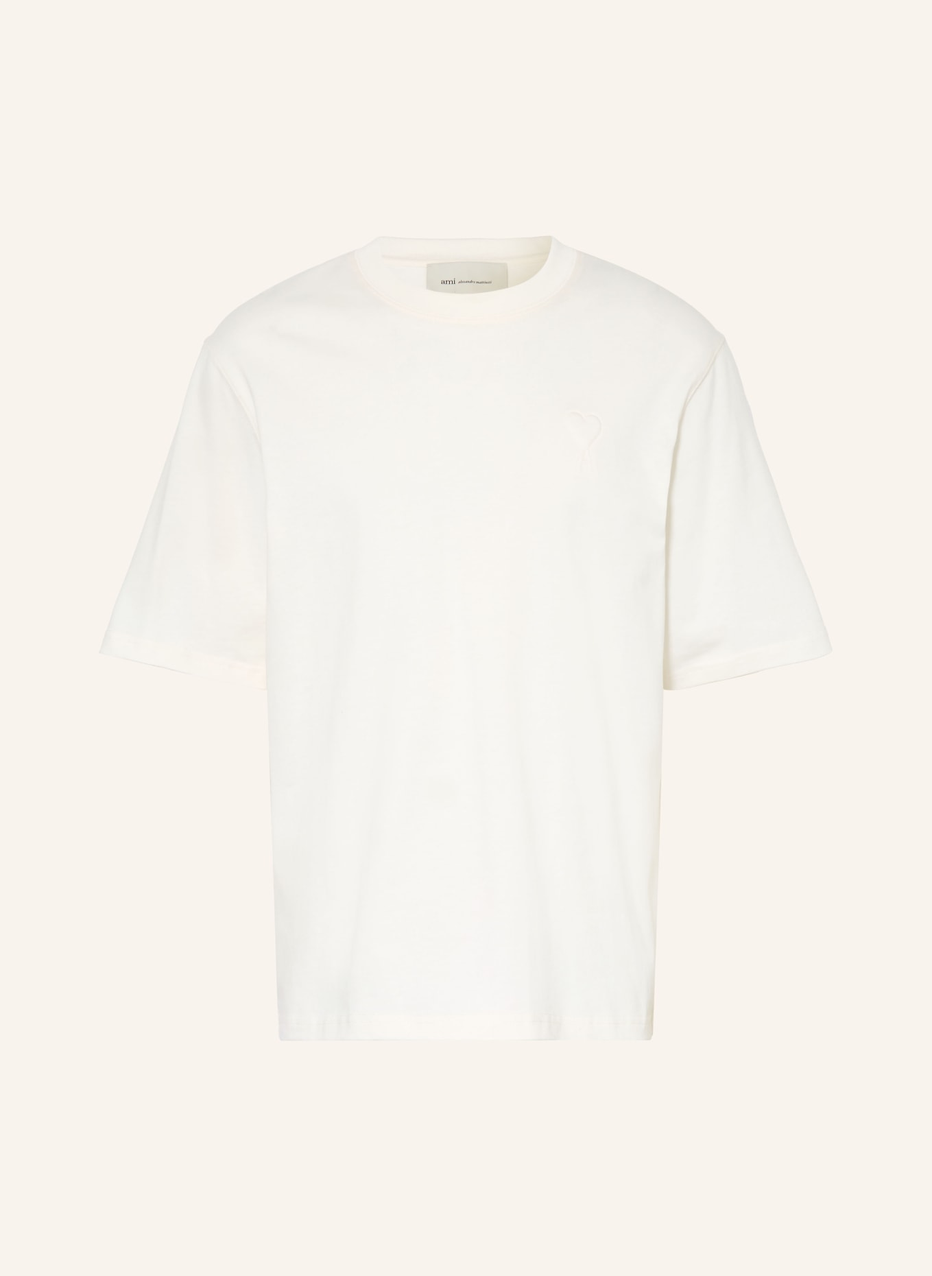 AMI PARIS T-Shirt: WEISS